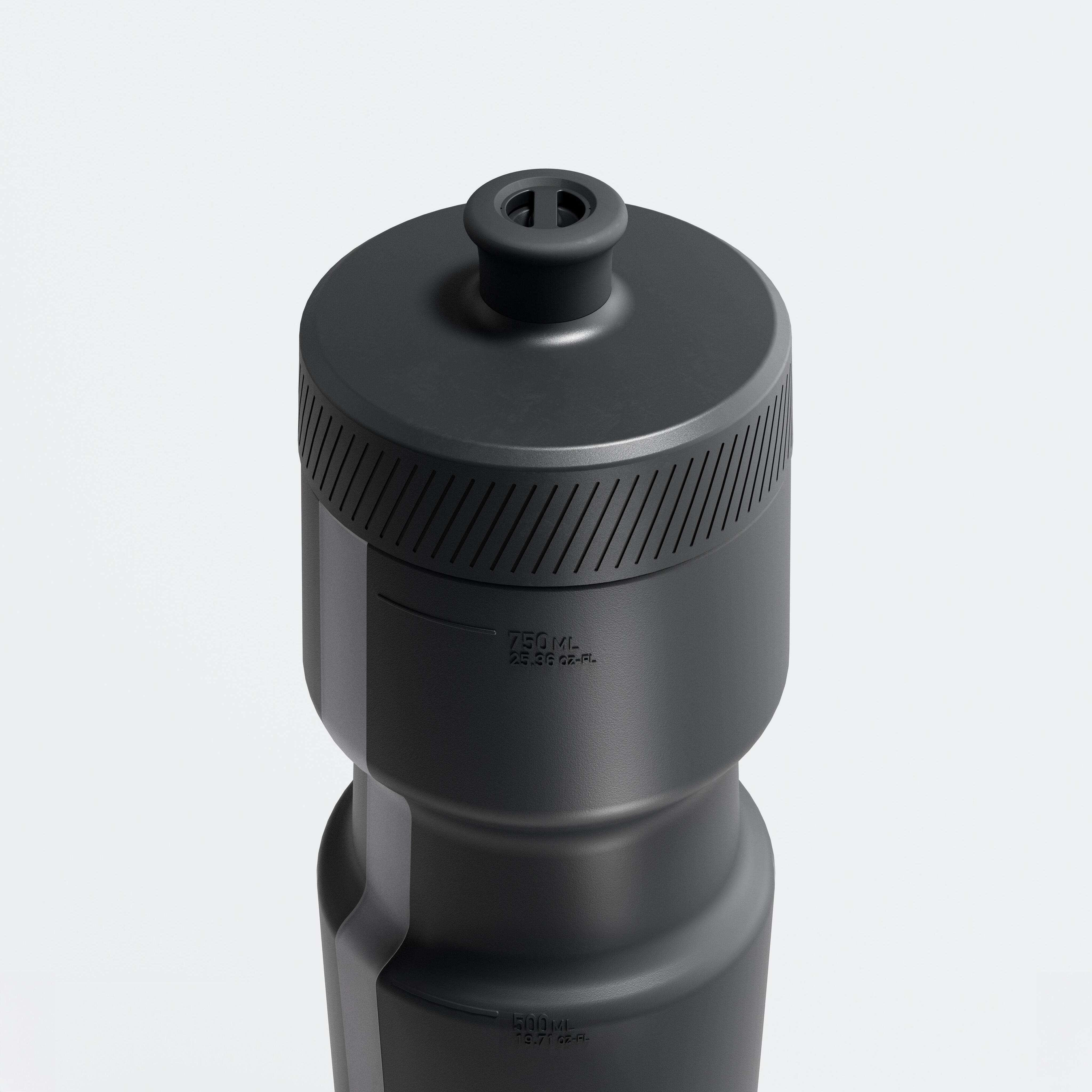 800 mL Water Bottle - SoftFlow Black - TRIBAN