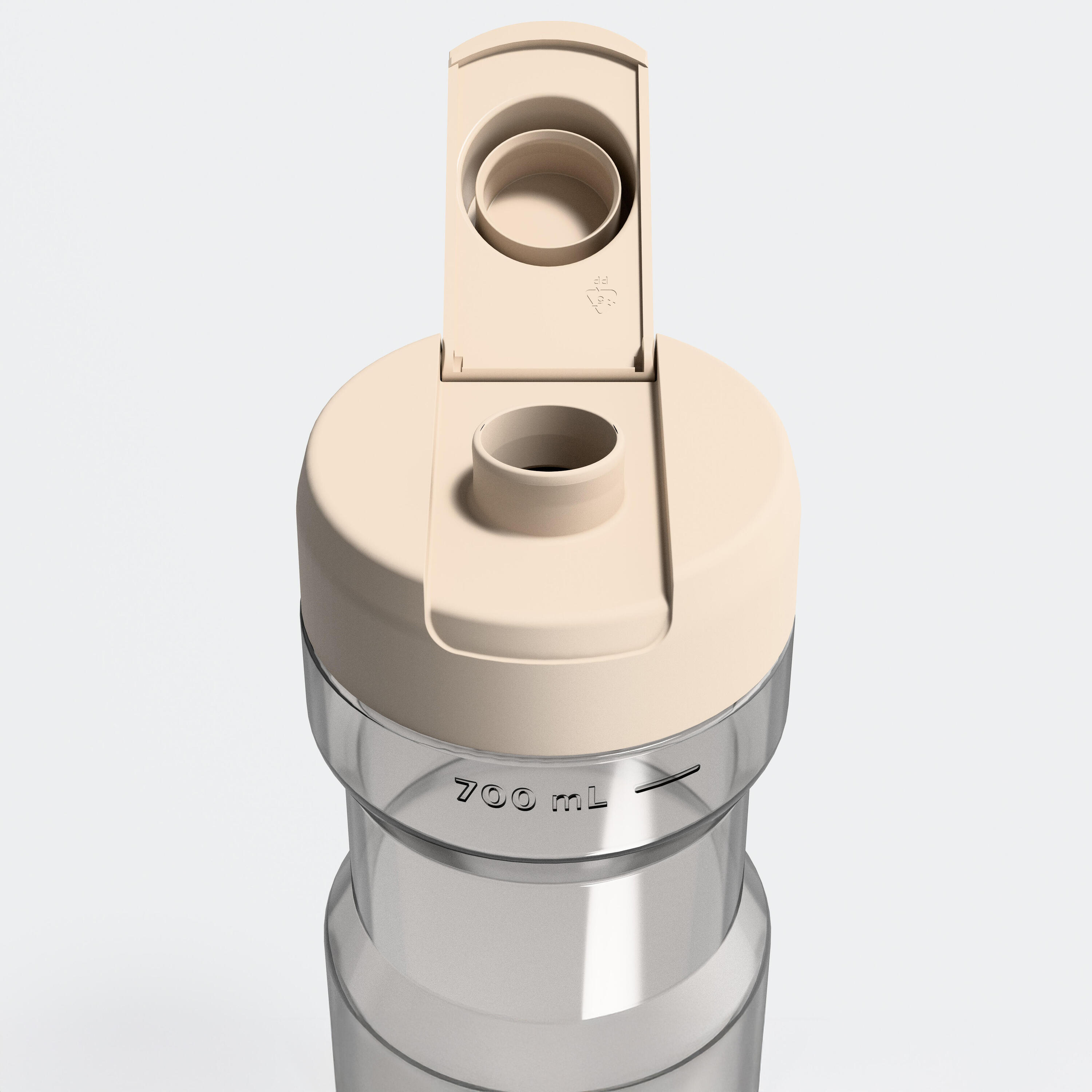 Bouteille de vélo de randonnée 750 ml – gris 5/6