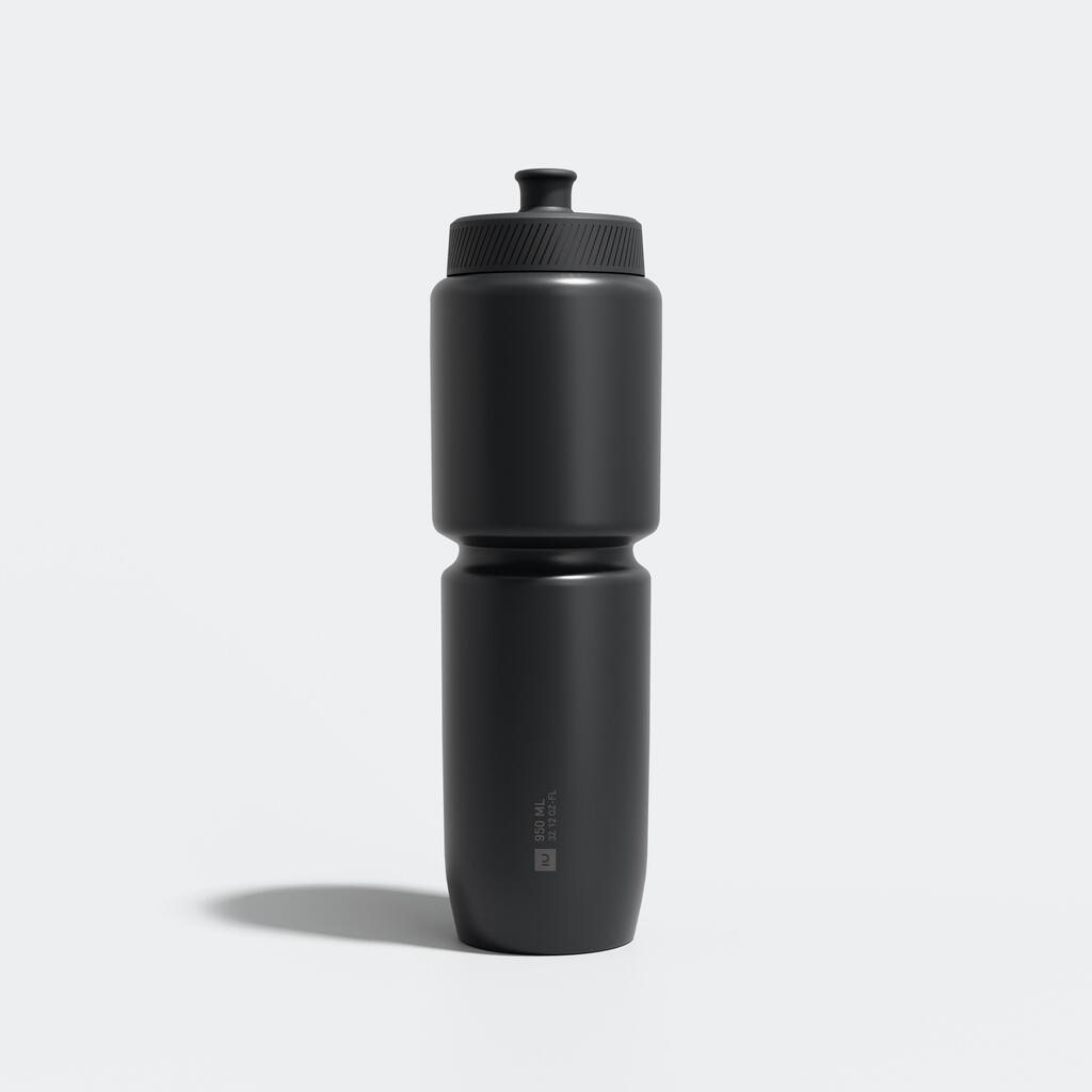 950 ml Cycling Water Bottle SoftFlow - Black