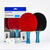 SET 2 RAQUETTES TTR 100 POLYVALENTE 3* ITTF ÉCOLE + BALLES
