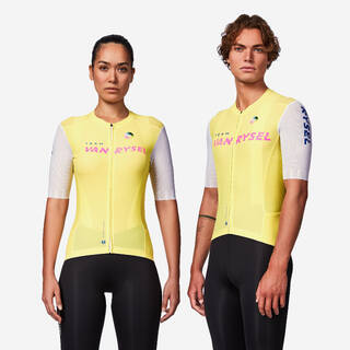 Unisex highly fitted short-sleeved road cycling jersey - RCR-R 2 team