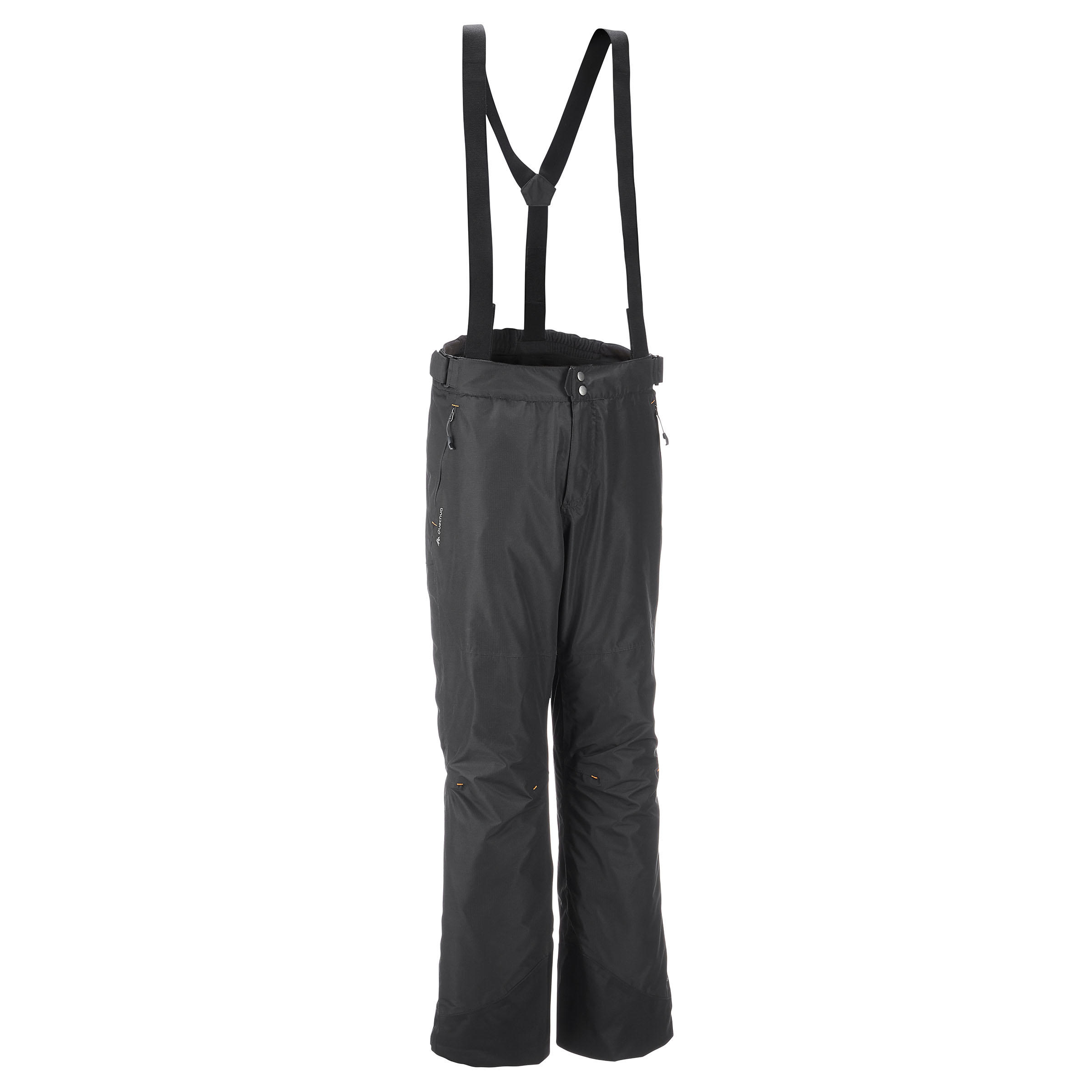 MH500 Men's Waterproof Mountain Hiking Rain Over-Trousers - Black 1/21