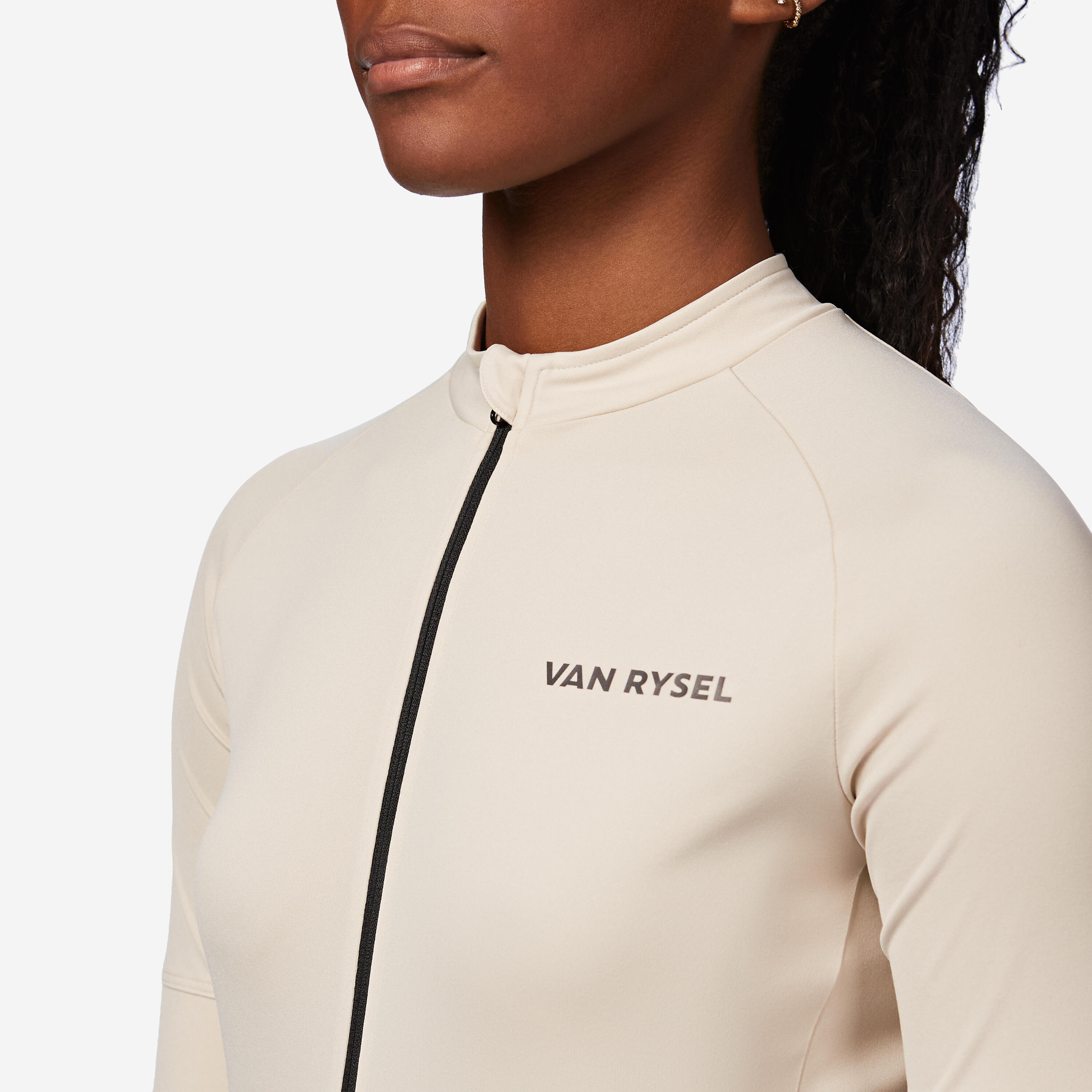 Maillot de vélo de route à manches courtes et coupe régulière femme – Discover 5/7