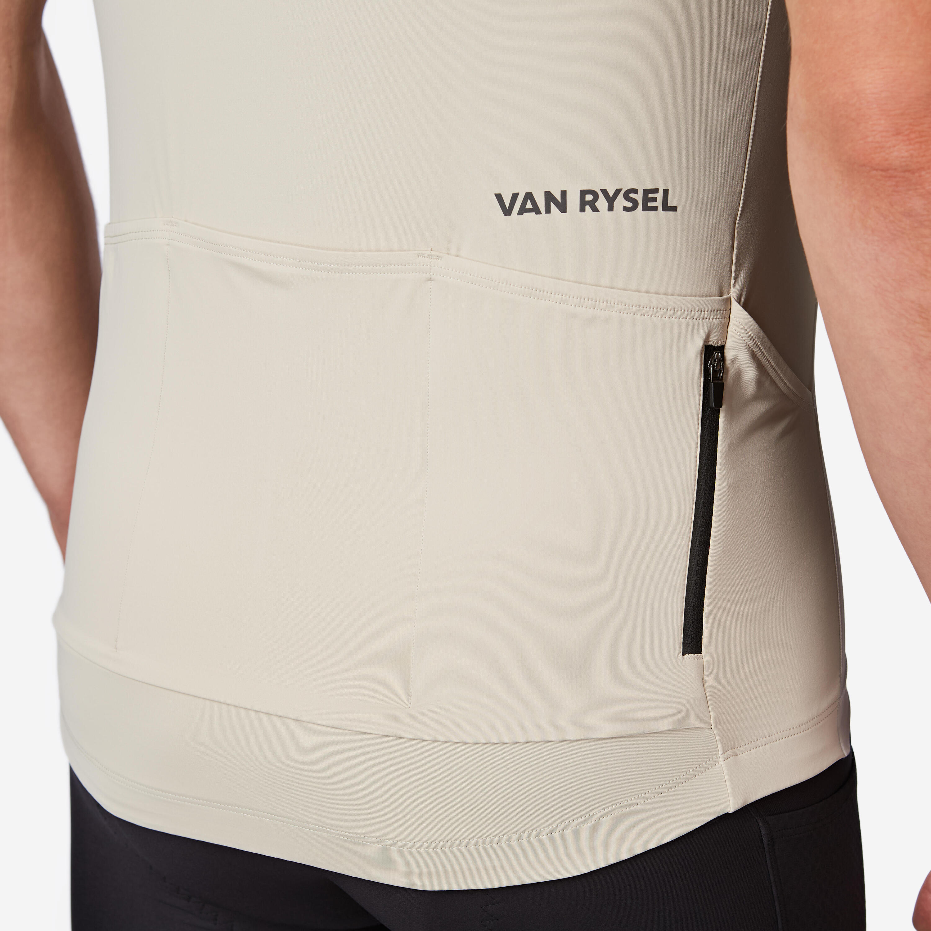 Maillot de vélo de route à manches courtes ajusté homme, EDR 2 4/8