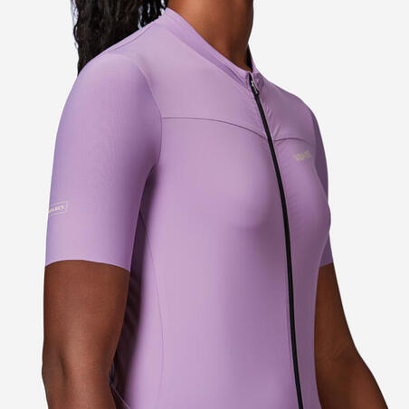 Джерсі жіноче Endurance 2 з короткими рукавами фіолетове