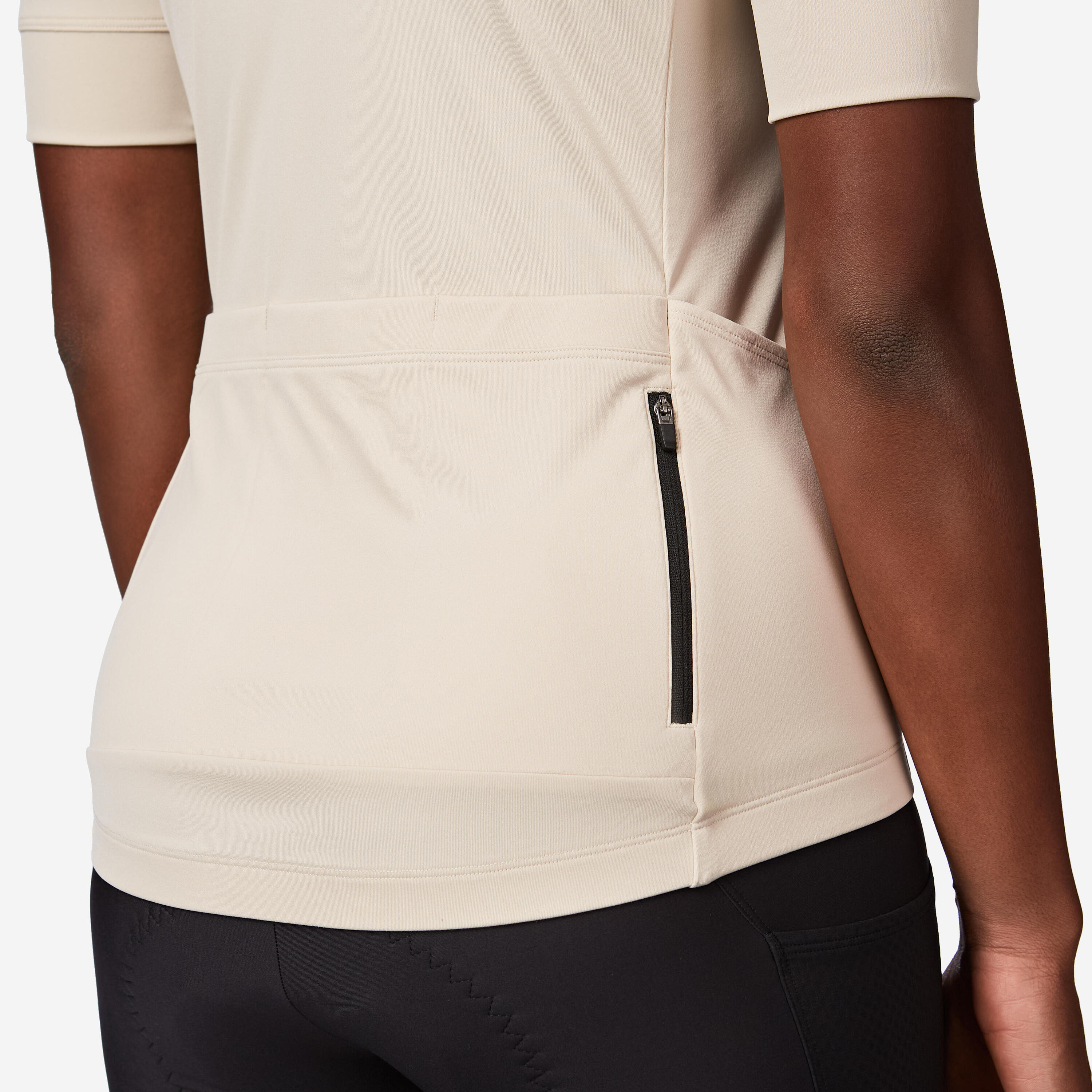 Maillot de vélo de route à manches courtes et coupe régulière femme – Discover 3/7