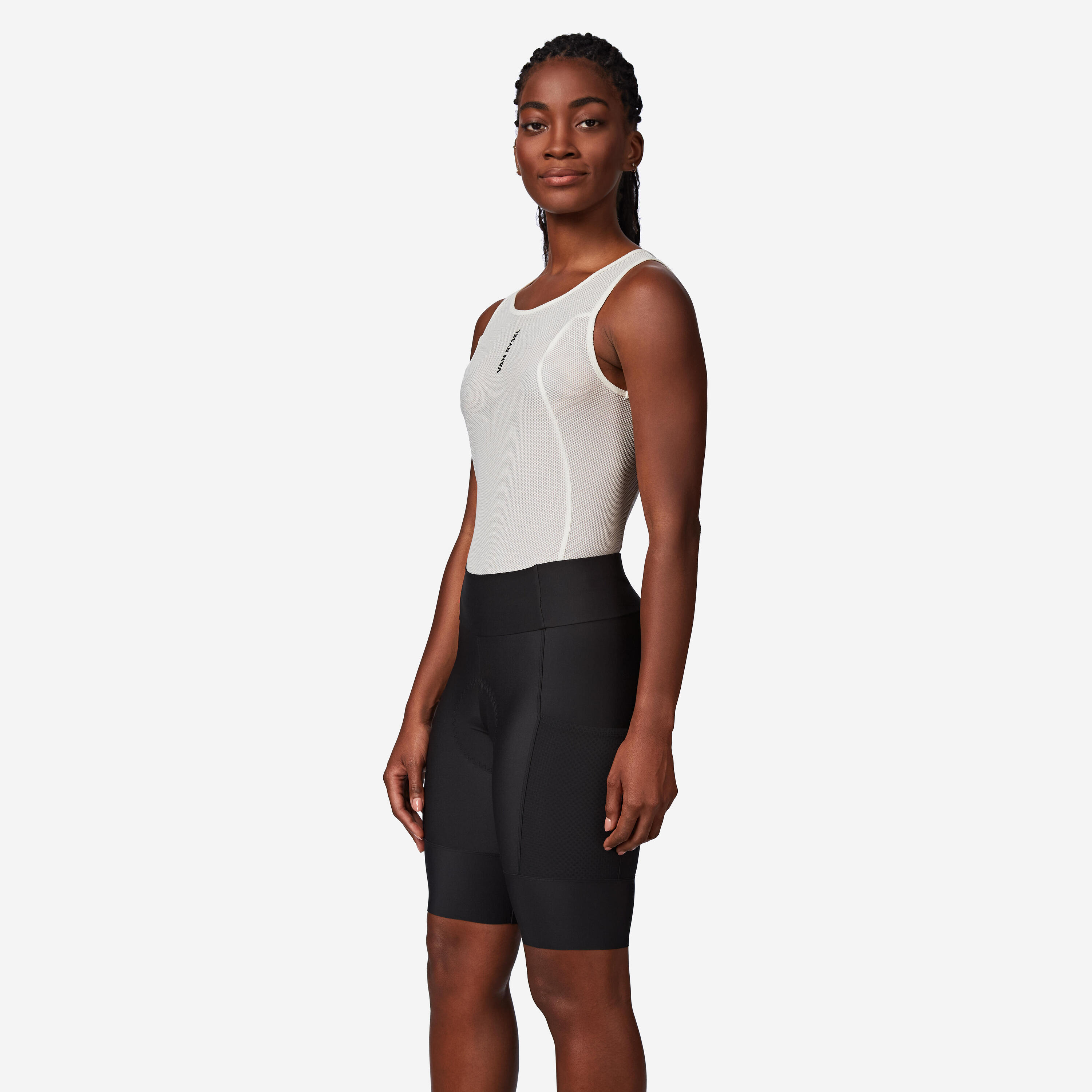 Cuissard de vélo de route sans bretelles femme – EDR 2 5/5