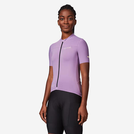 Джерсі жіноче Endurance 2 з короткими рукавами фіолетове