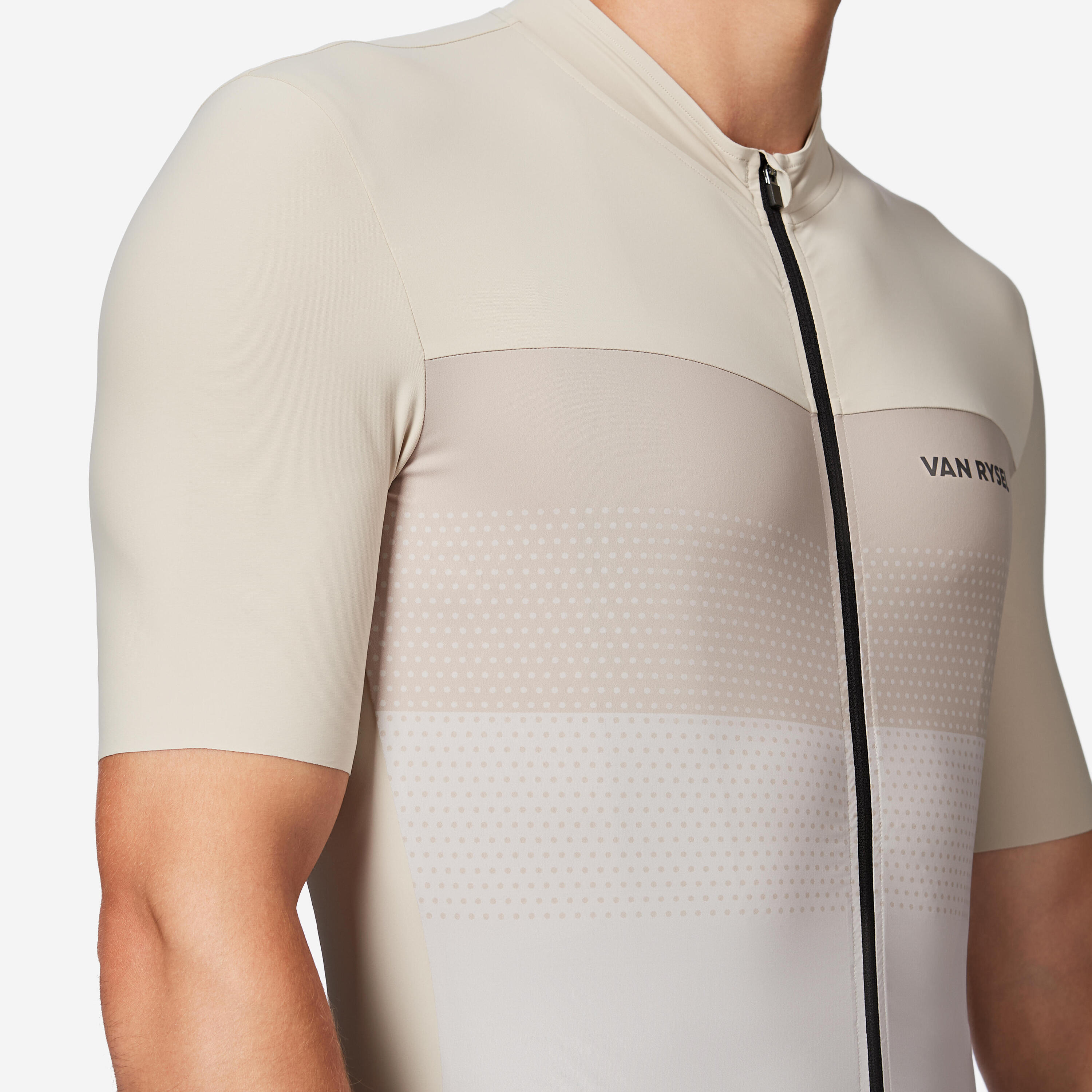 Maillot de vélo de route à manches courtes ajusté homme, EDR 2 7/8