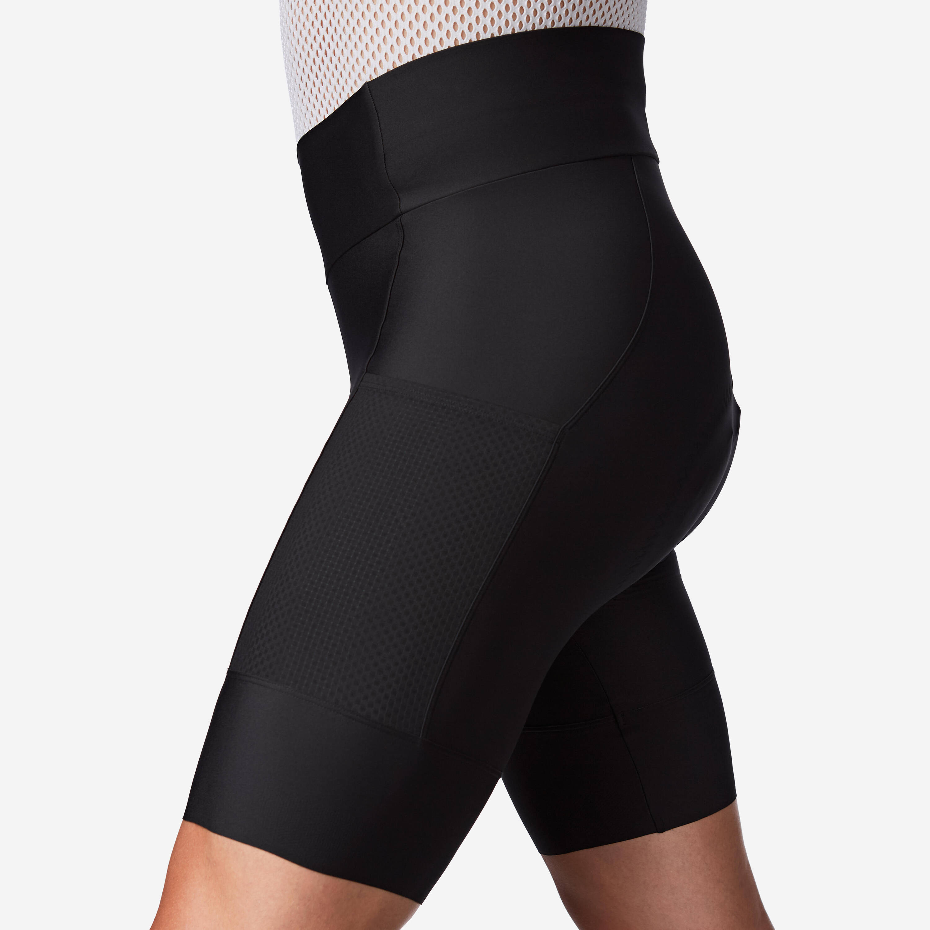 Men's Bibless Road Cycling Shorts, Endurance, EDR-Black -  4