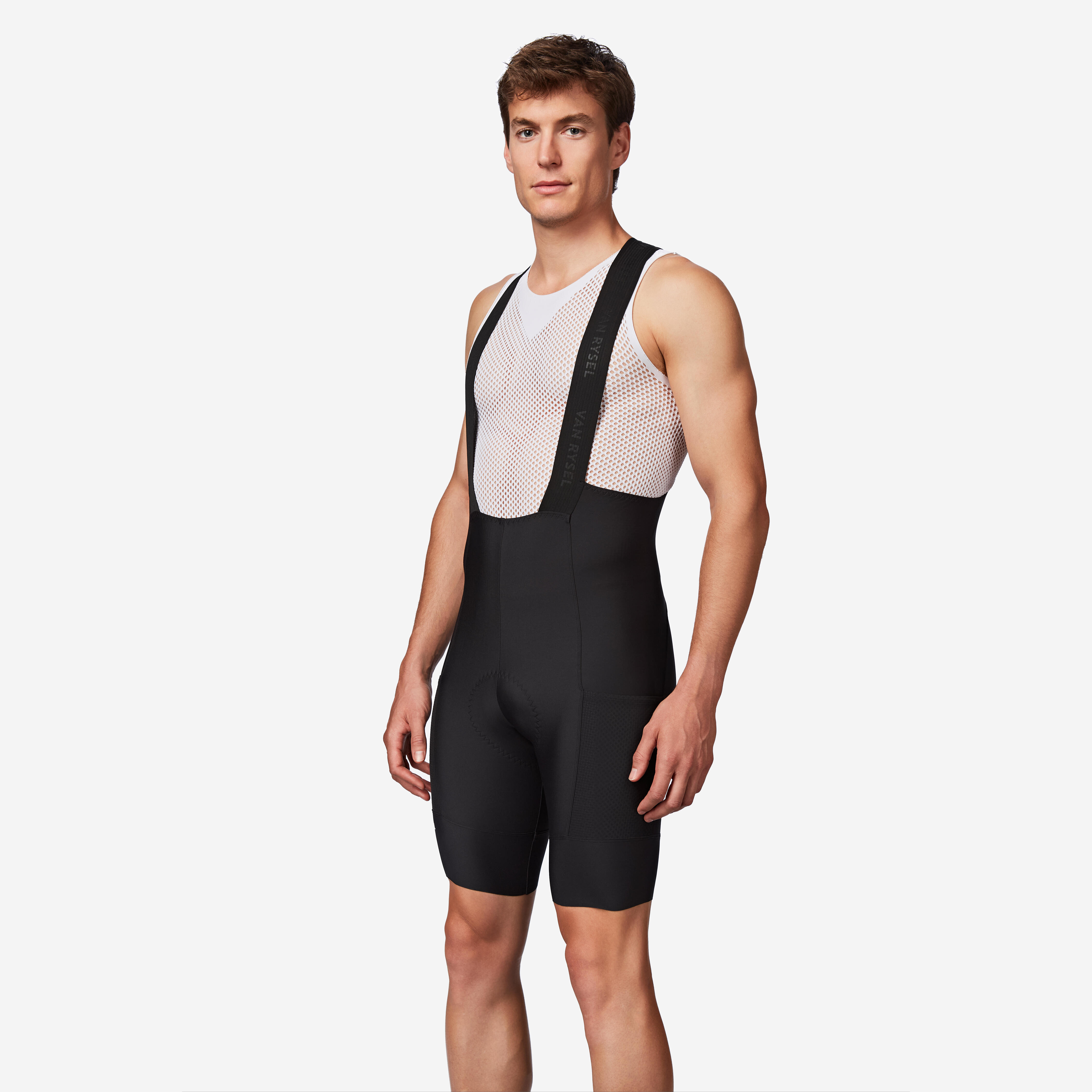 Men's Road Cycling Bib Shorts, Endurance - VAN RYSEL
