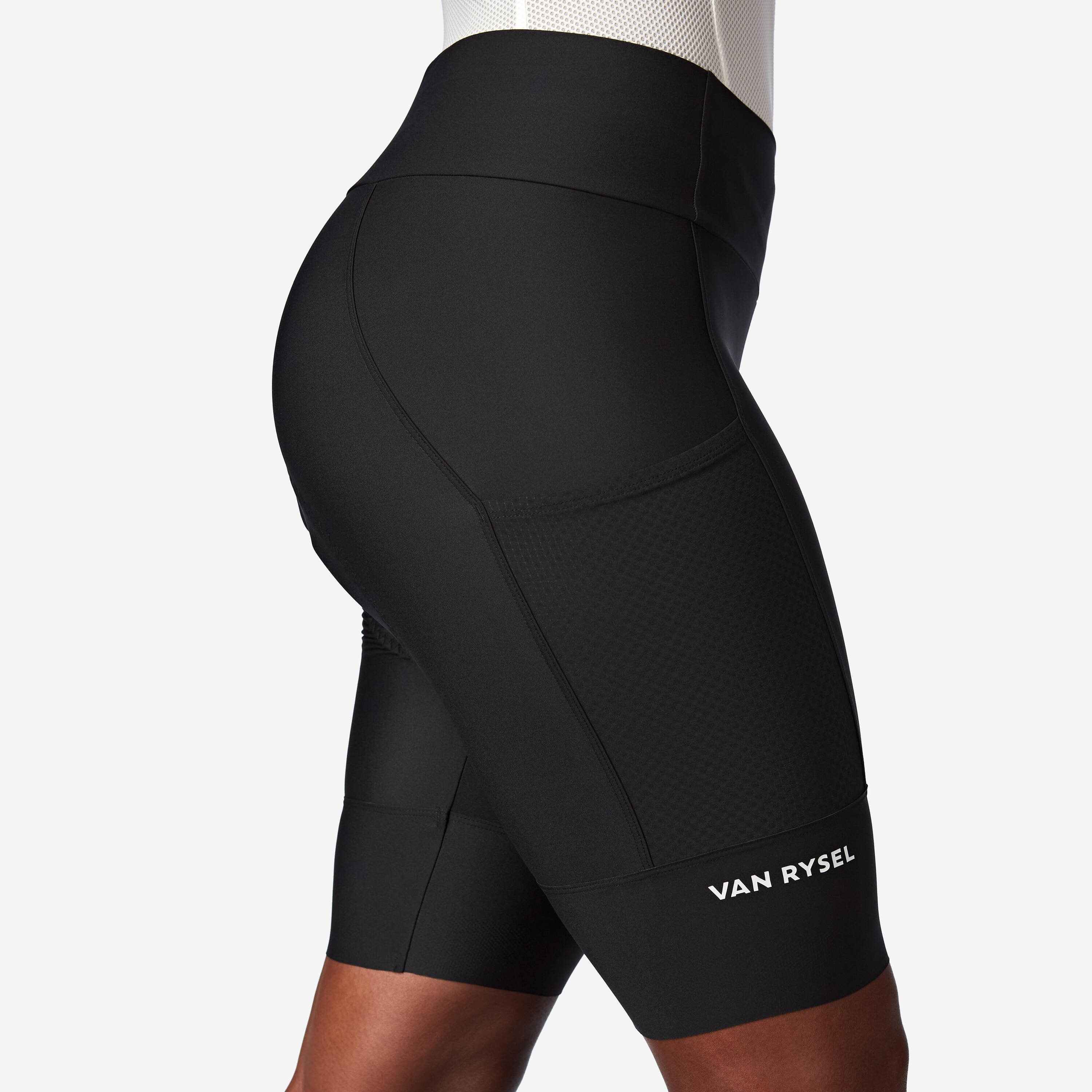 Women Cycling Padded Shorts - Black -  3