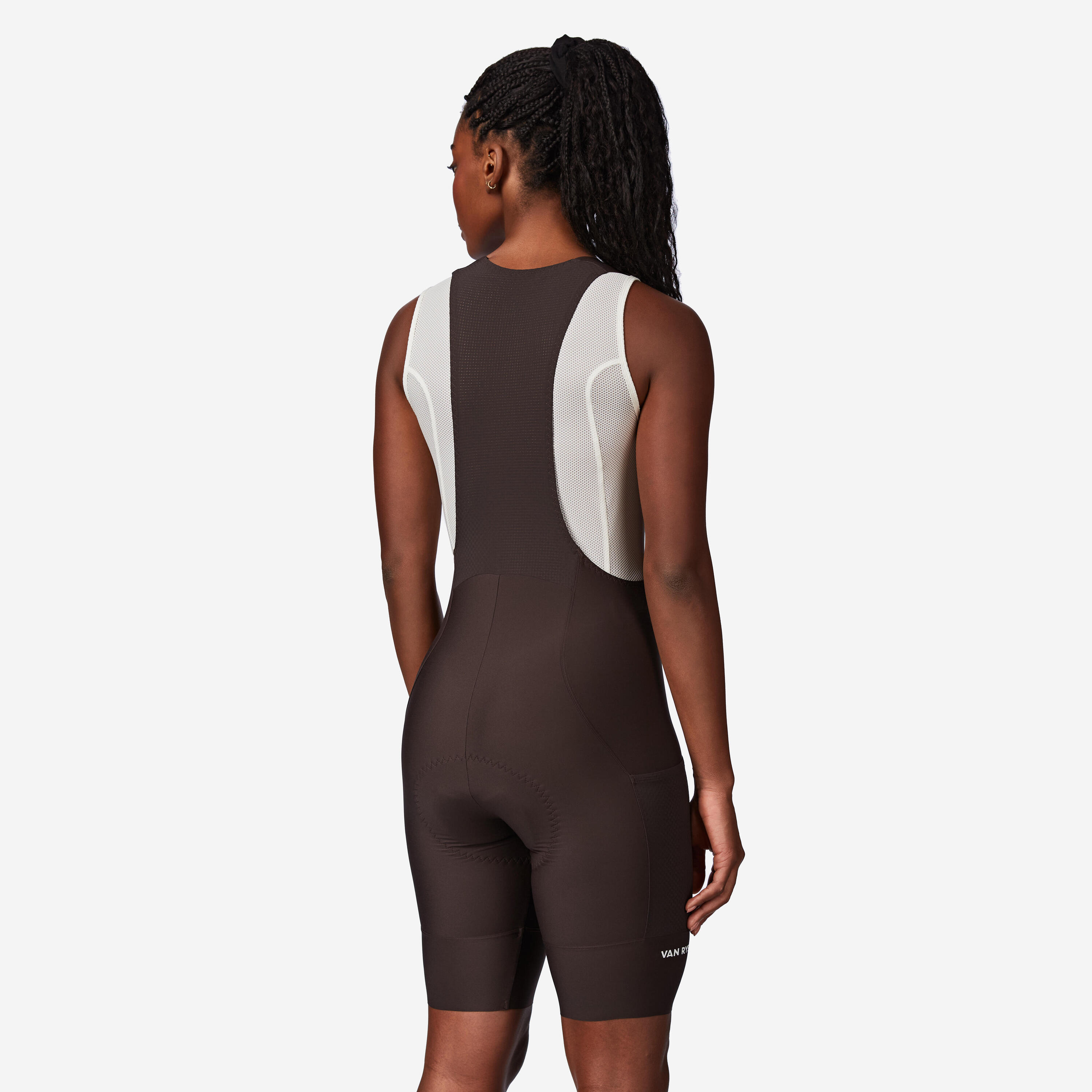 Cuissard de vélo de route à bretelles femme, Endurance 2/6