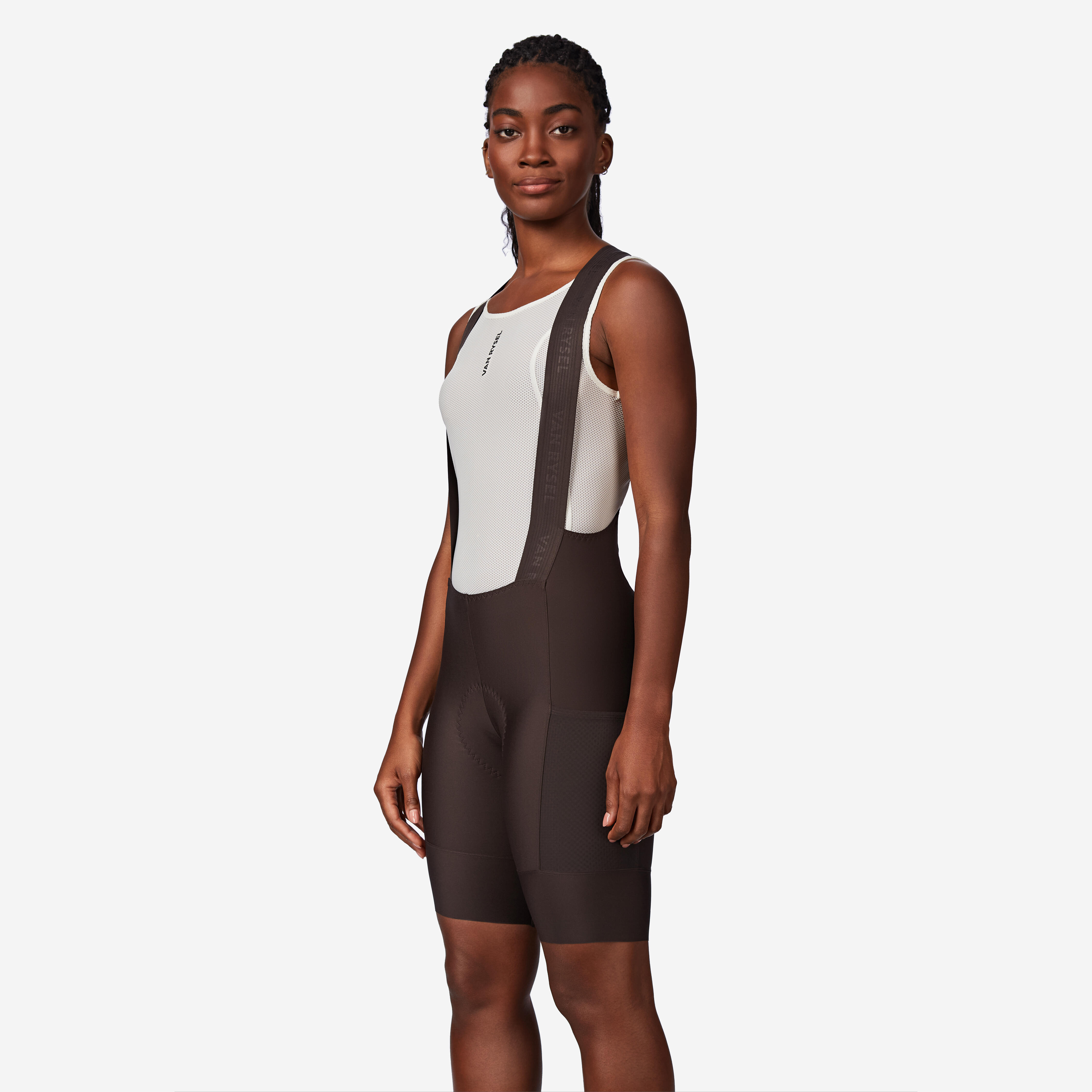 Women’s Road Cycling Bib Shorts, Endurance - VAN RYSEL