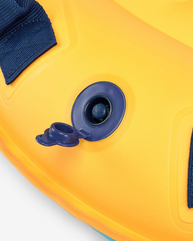 Valve à bouton poussoir = Gonflage rapide et facile