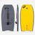 Bodyboard BB 500 confirmé Double stringer - Grey yellow Jaune gris