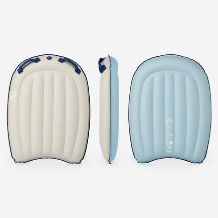 Bodyboard aufblasbar grau/blau