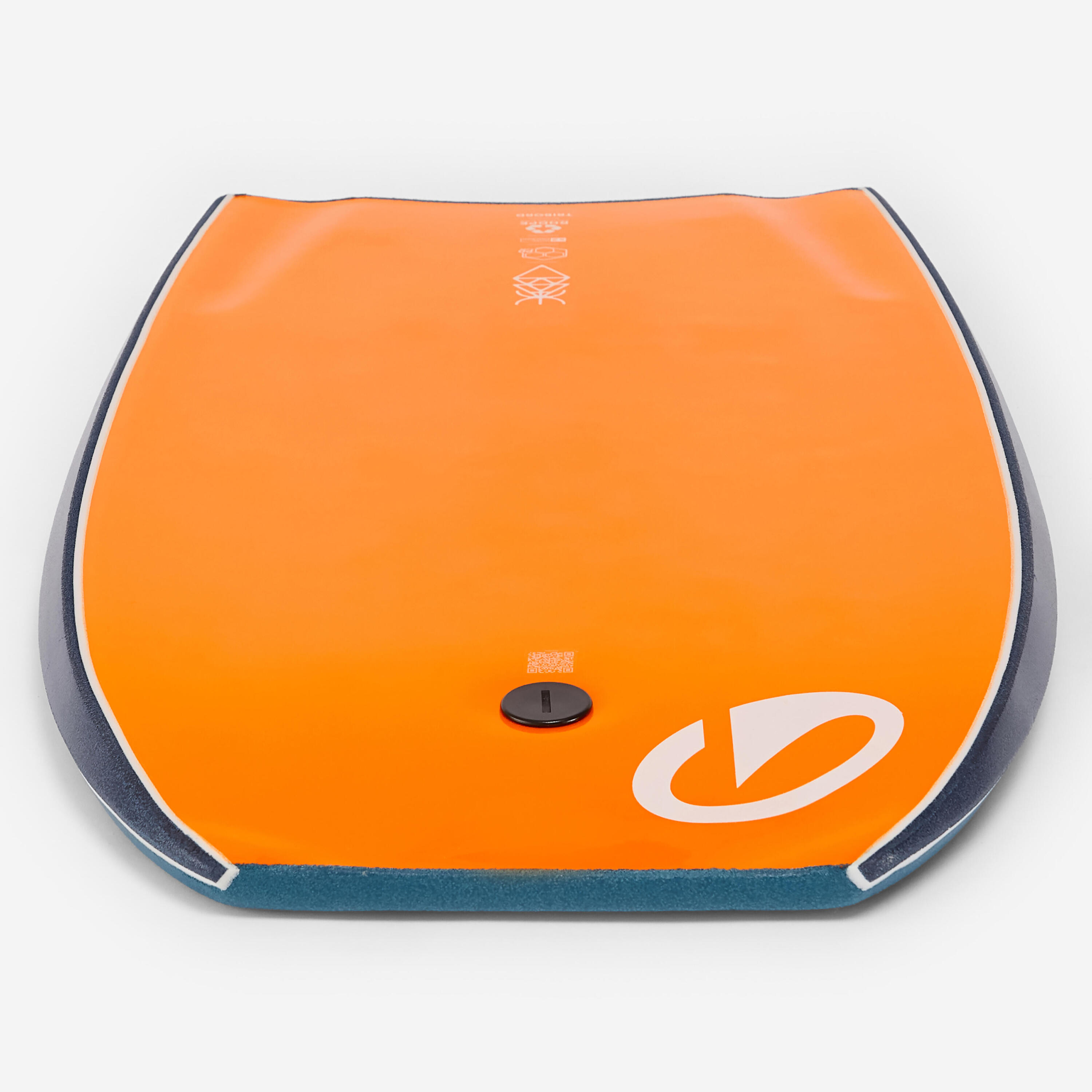 Bodyboard 500 blau / orange mit Leash 4/6