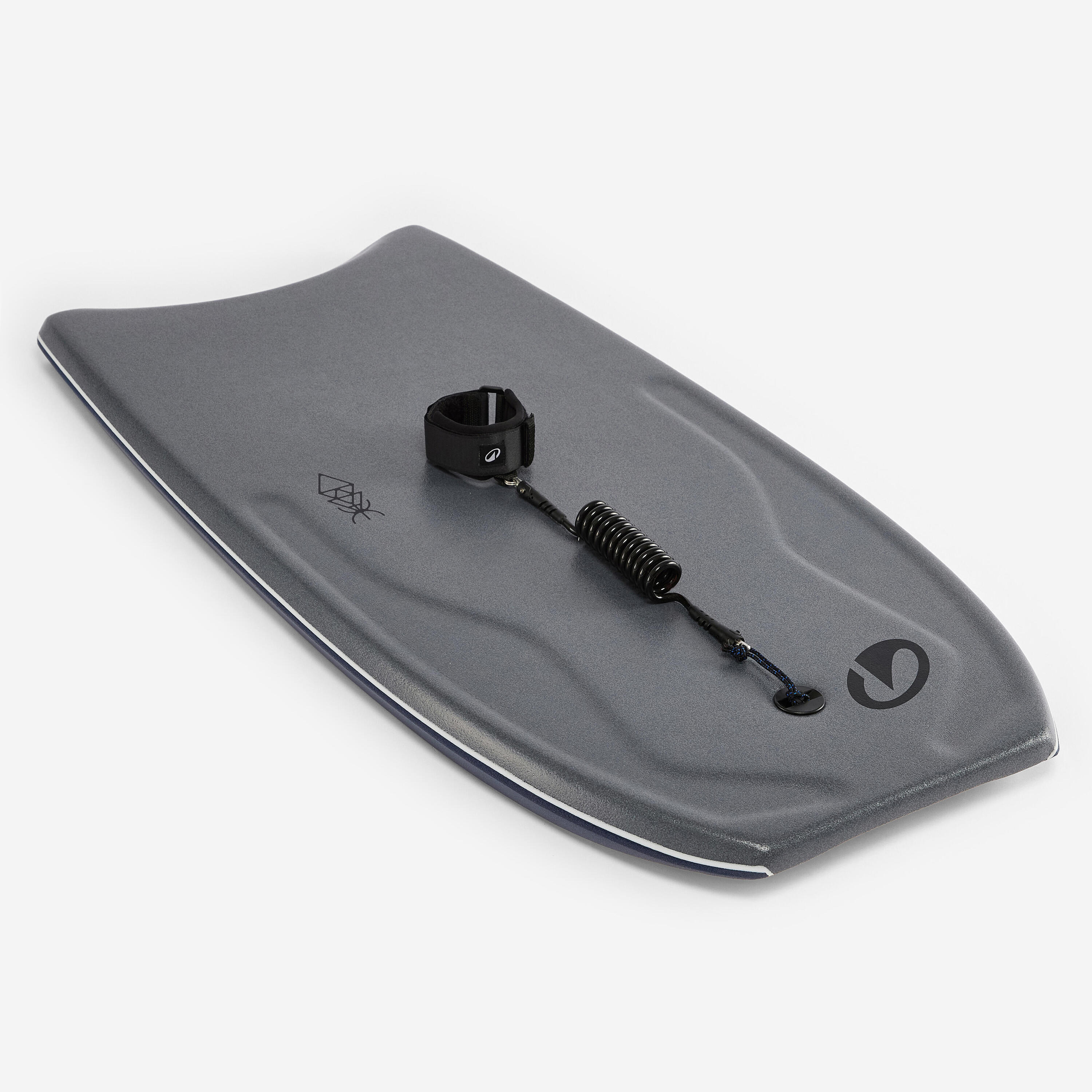 Bodyboard BB 500 confirmé Double stringer - Grey yellow Jaune gris 2/7