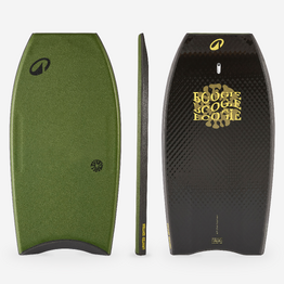 Planche de bodyboard, 900 LTD kaki et noir