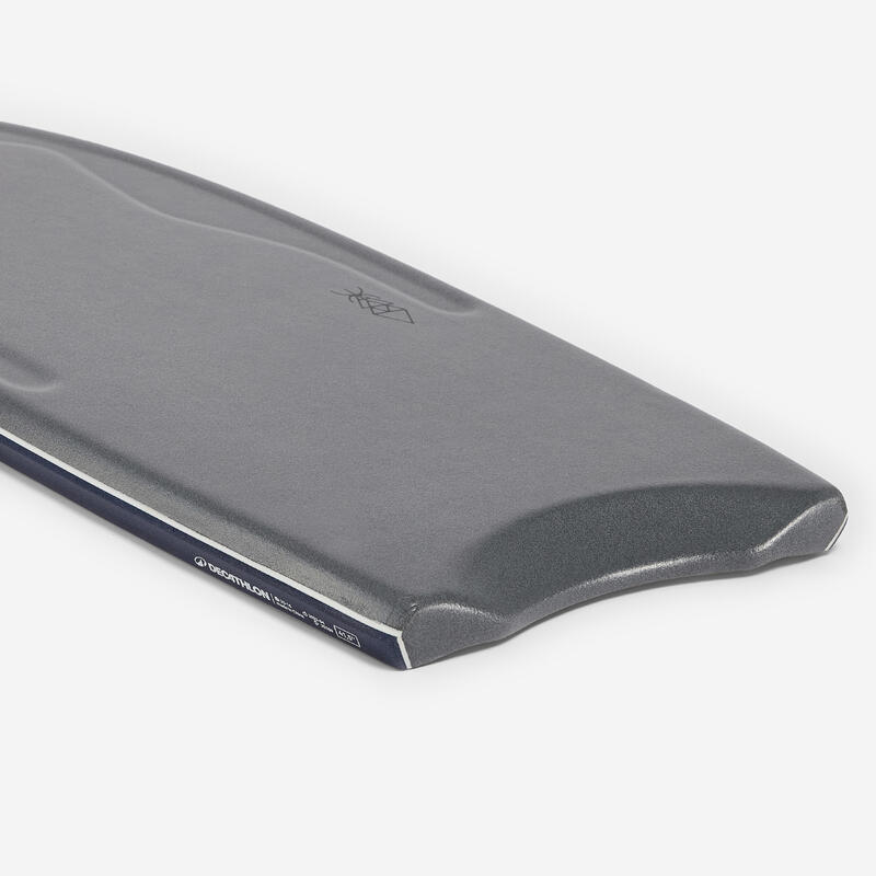 Bodyboard BB 500 mediu Stringhere duble Gri-Galben