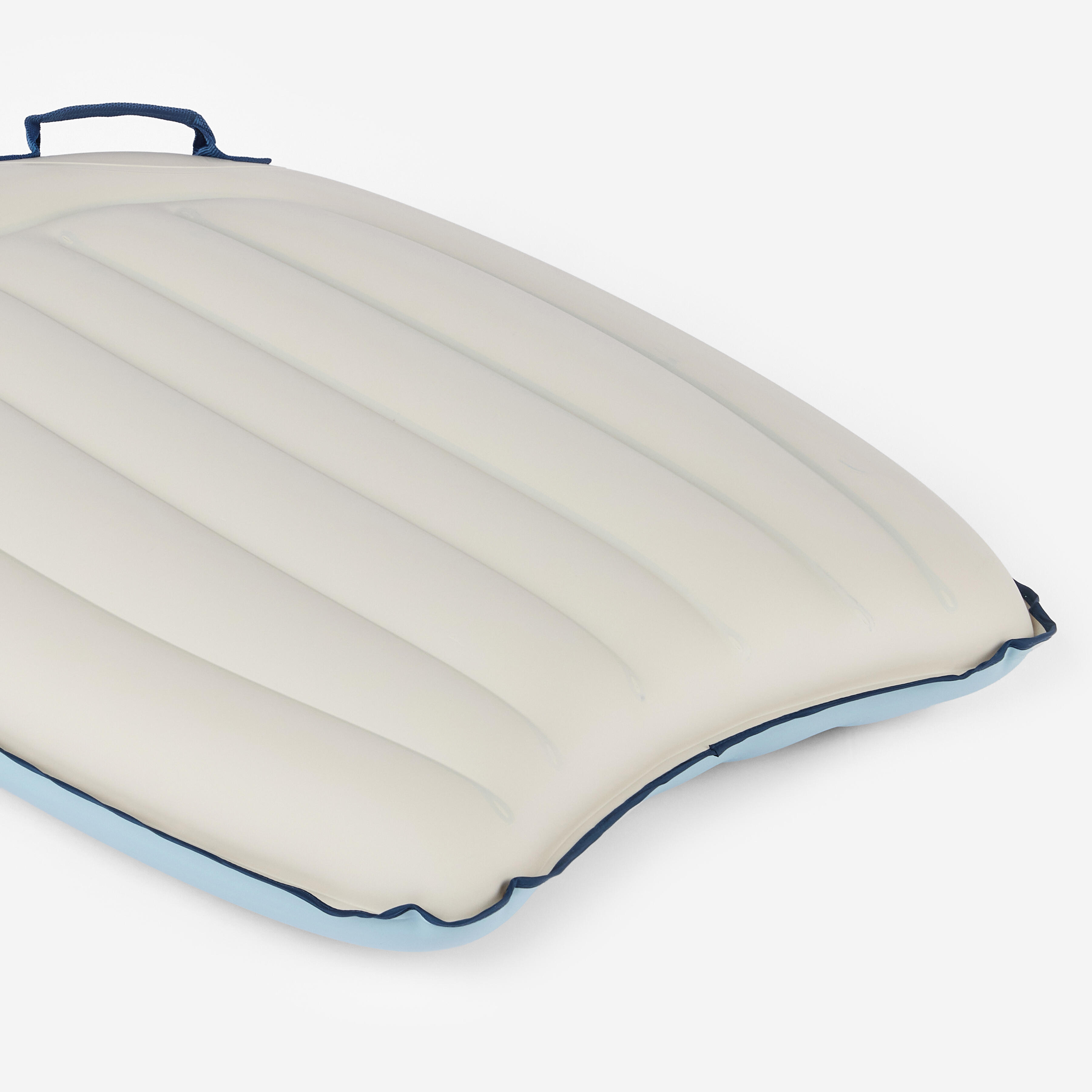 DECATHLON Nafukovací bodyboard sivo-modrý bez · záber 3