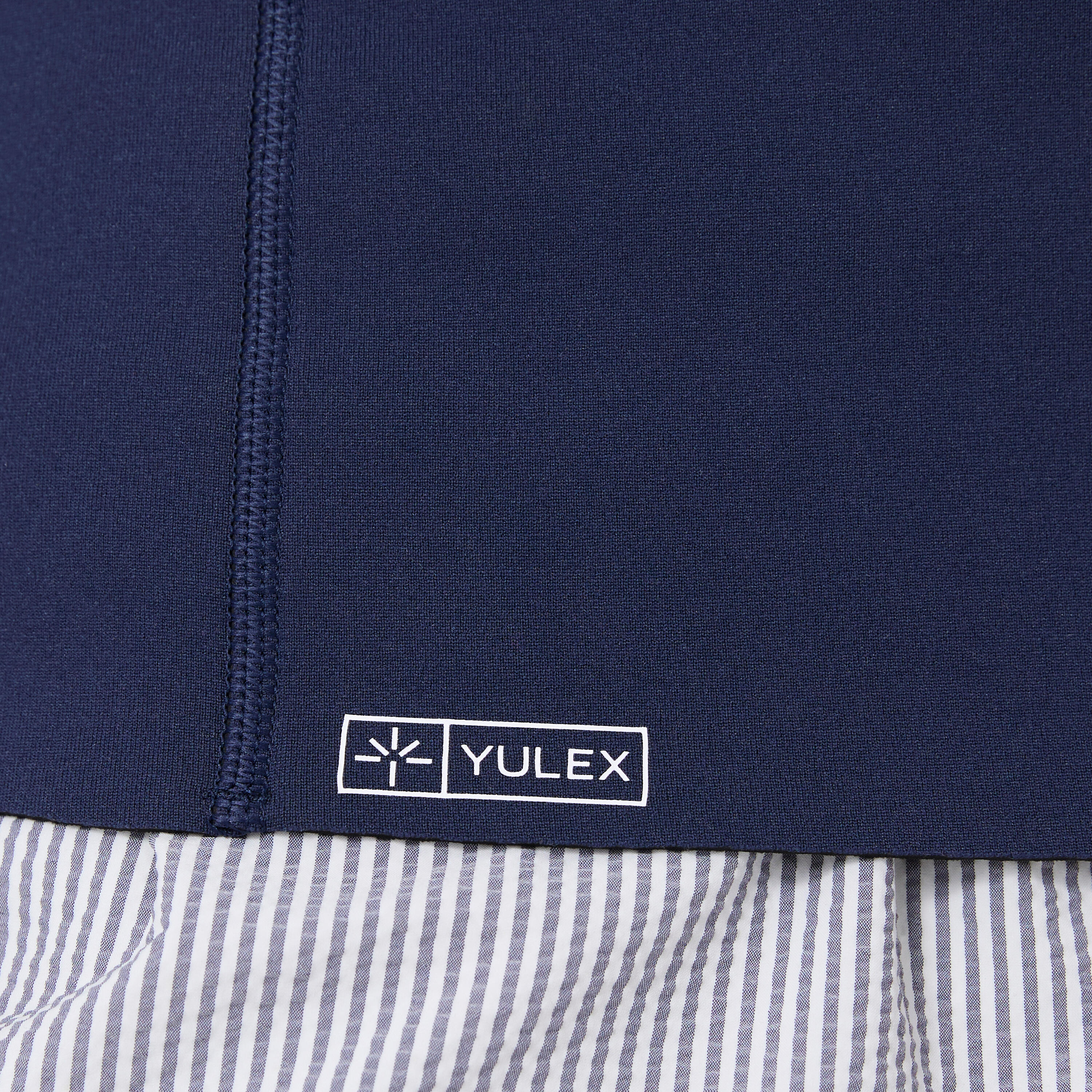 Maglia anti-UV snorkeling uomo YULEX blu-nero 6/7