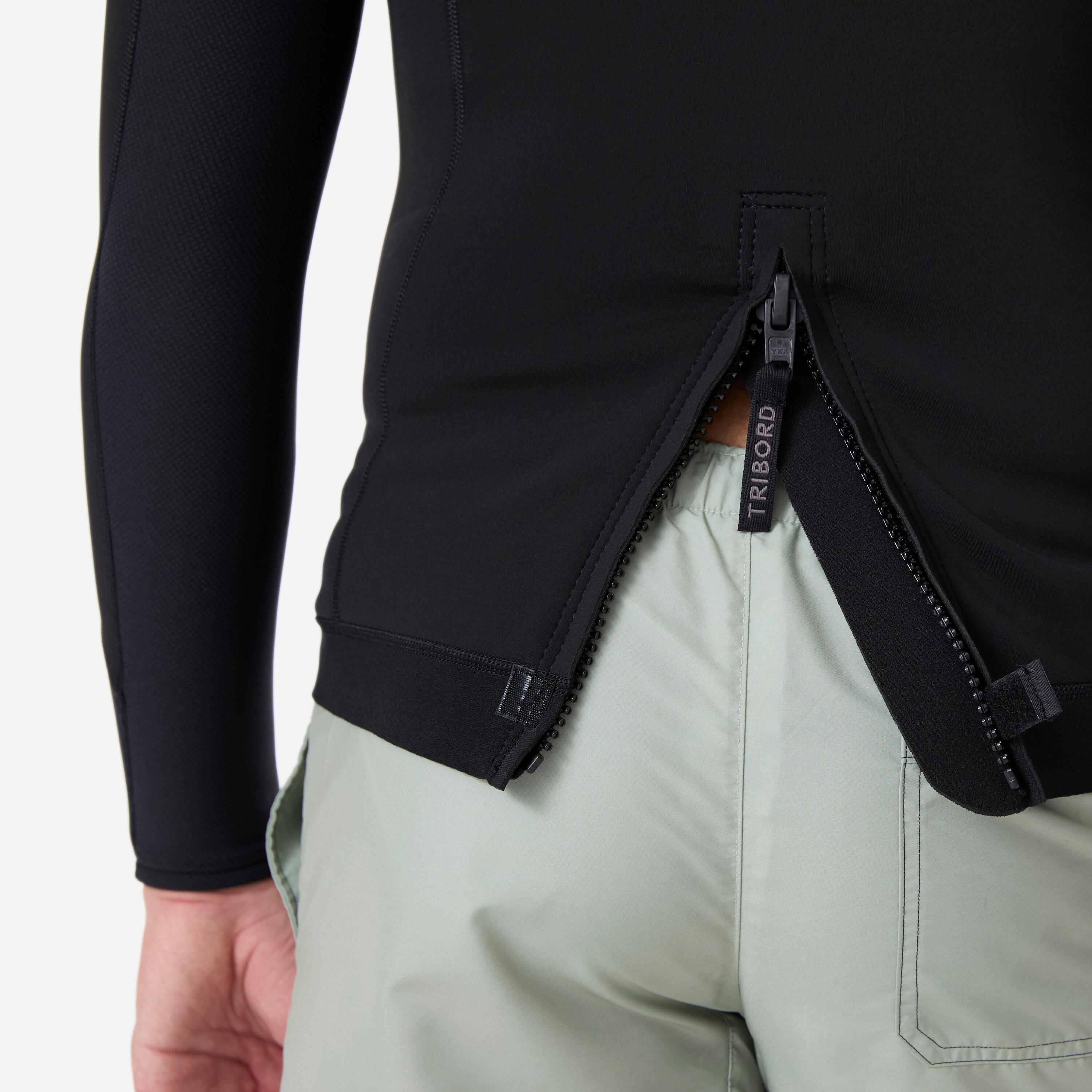 Top thermique manches longues surf caoutchouc naturel 1,5mm homme, 900 noir 5/6