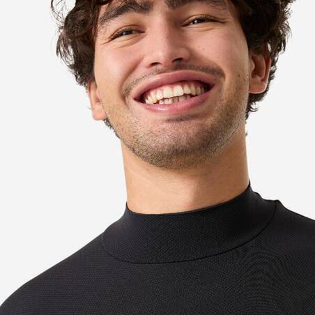 Гідрокостюм чоловічий 900 для серфінгу з довгими рукавами чорний