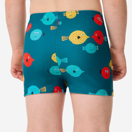 Плавки-боксери дитячі для плавання темно-сині