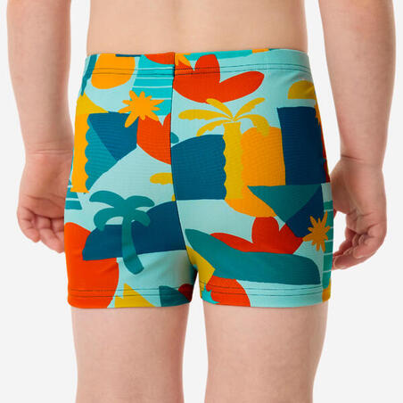 Плавки-боксери дитячі для плавання блакитні