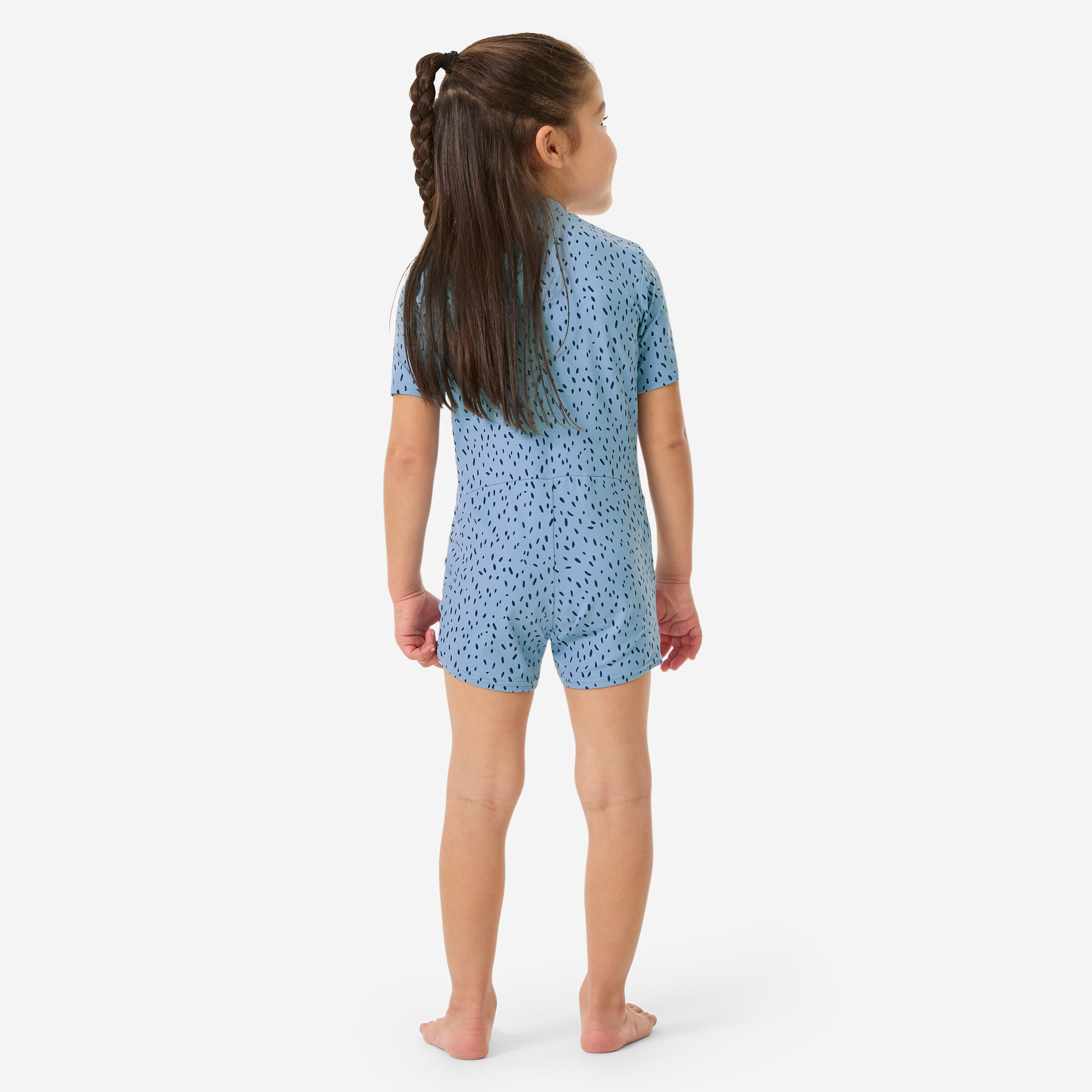 Combinaison de natation à manches et jambes courtes bébé 3/6