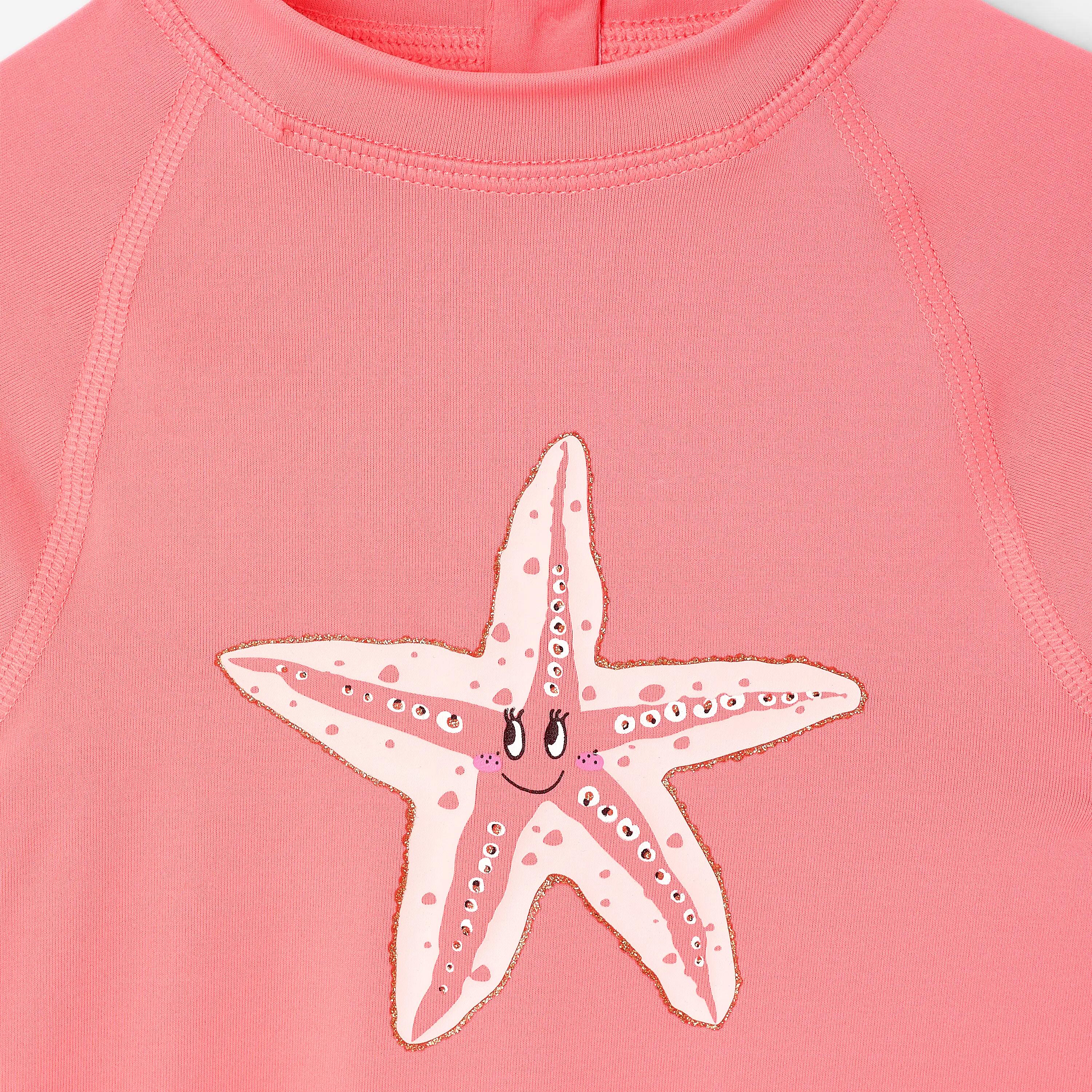 Babies' Long-Sleeved Rash Guard Age 6 months-5 years 3/8