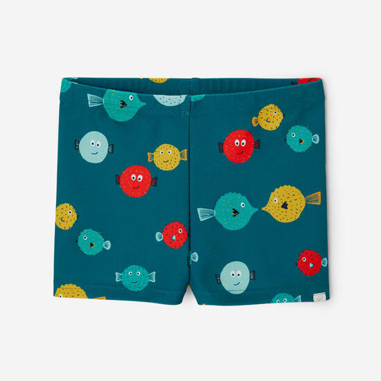 Boxer de bain Bébé / Enfant - Titou Plouf bleu marine
