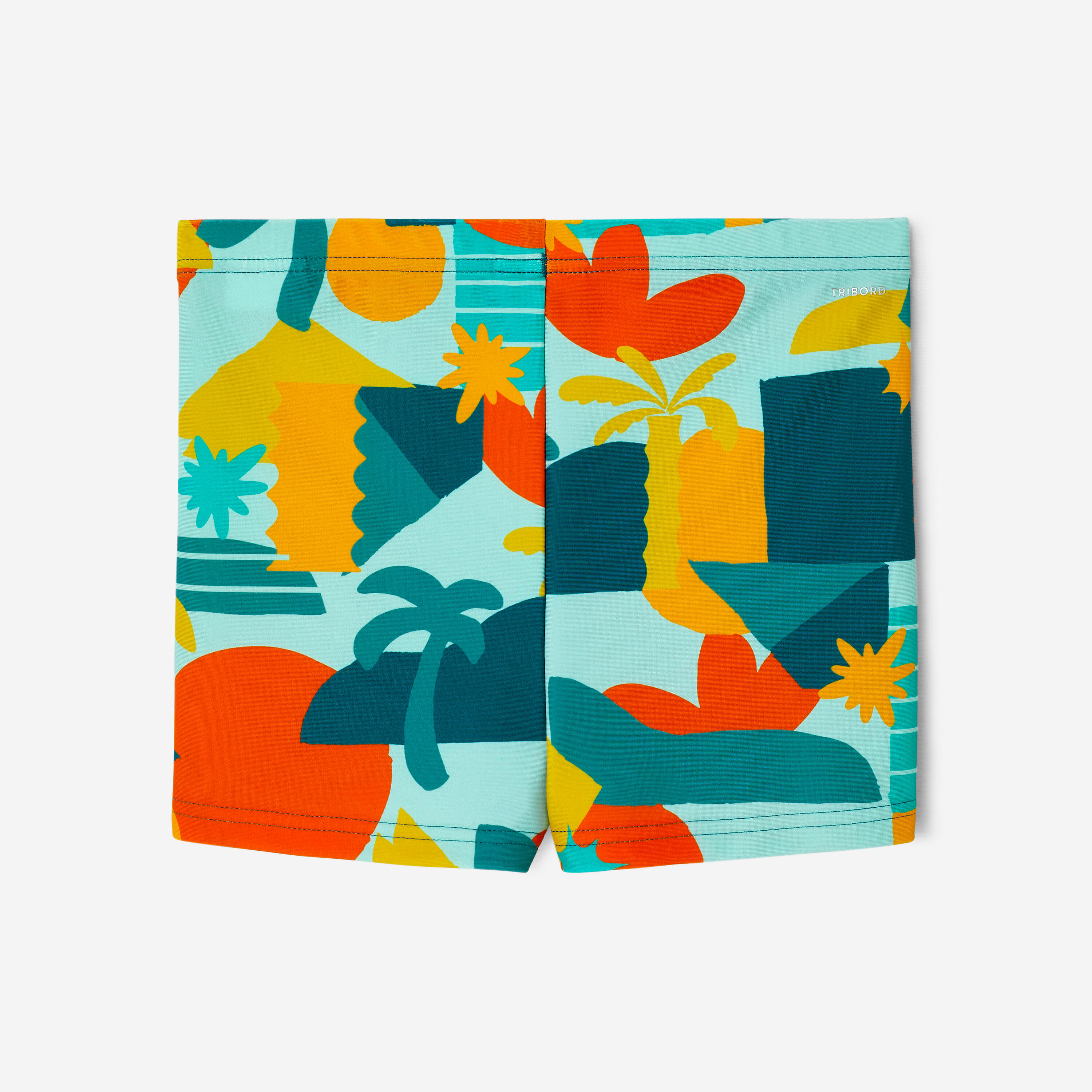 Calções banho de Natação boxers Bebé / Criança - Titou Popy Azul 5/9
