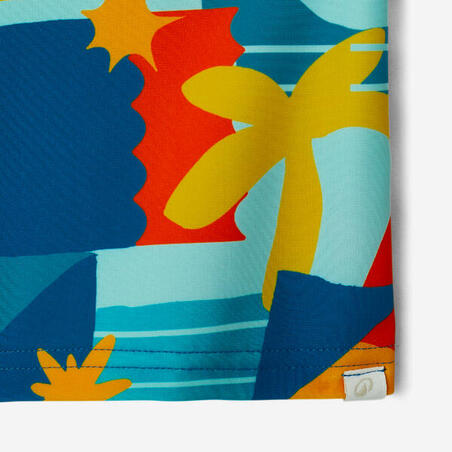 Плавки-боксери дитячі для плавання блакитні