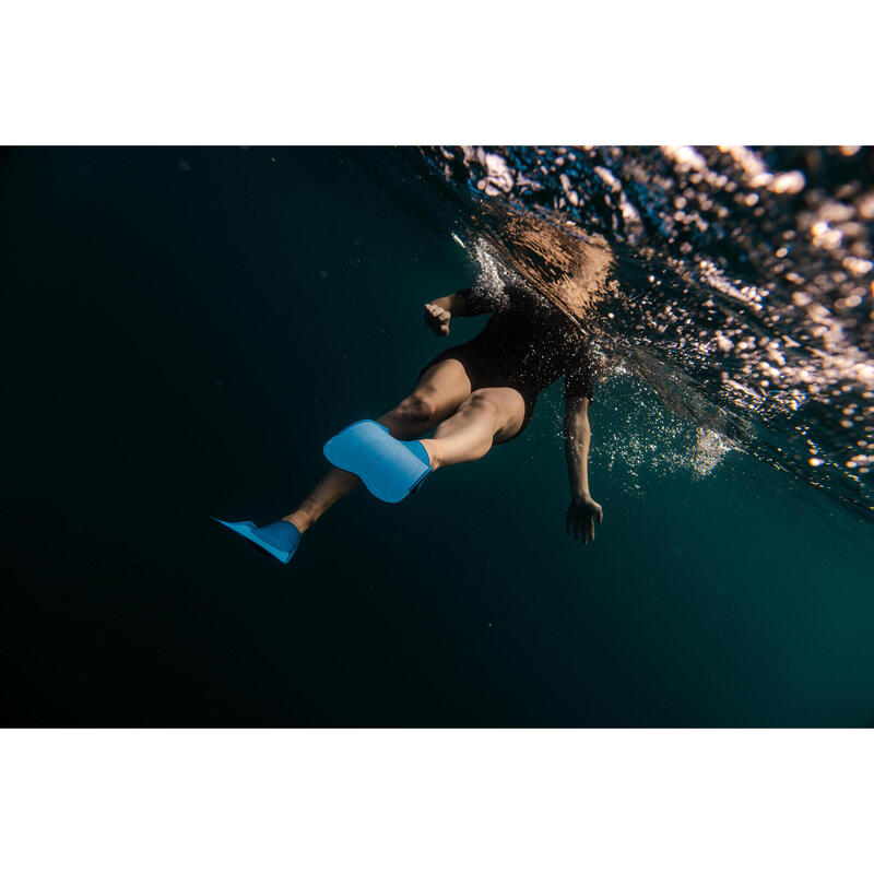 Labe de înot scufundări și snorkeling FF 100 scurte Turcoaz