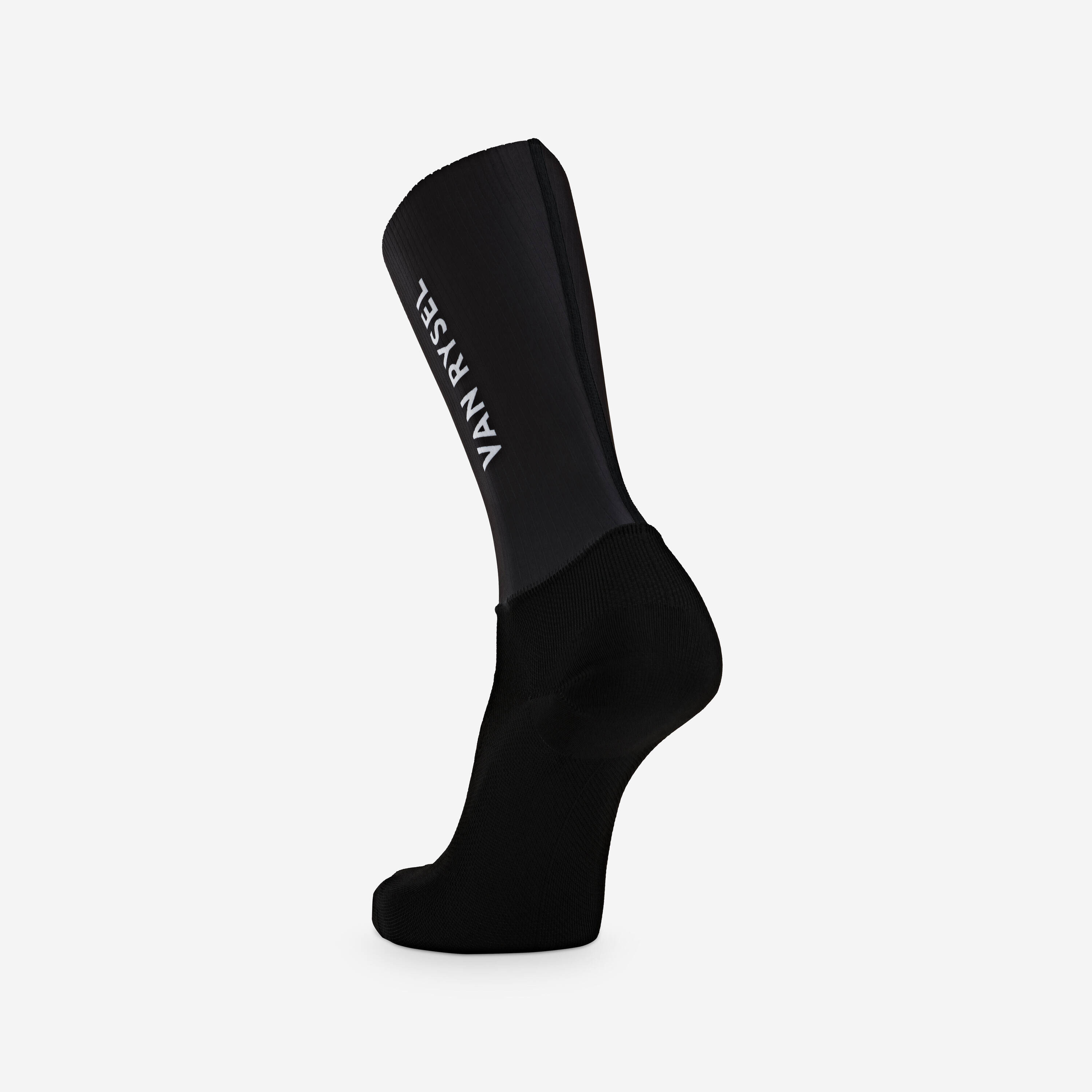 Road Cycling Socks RCR R - Black -  3
