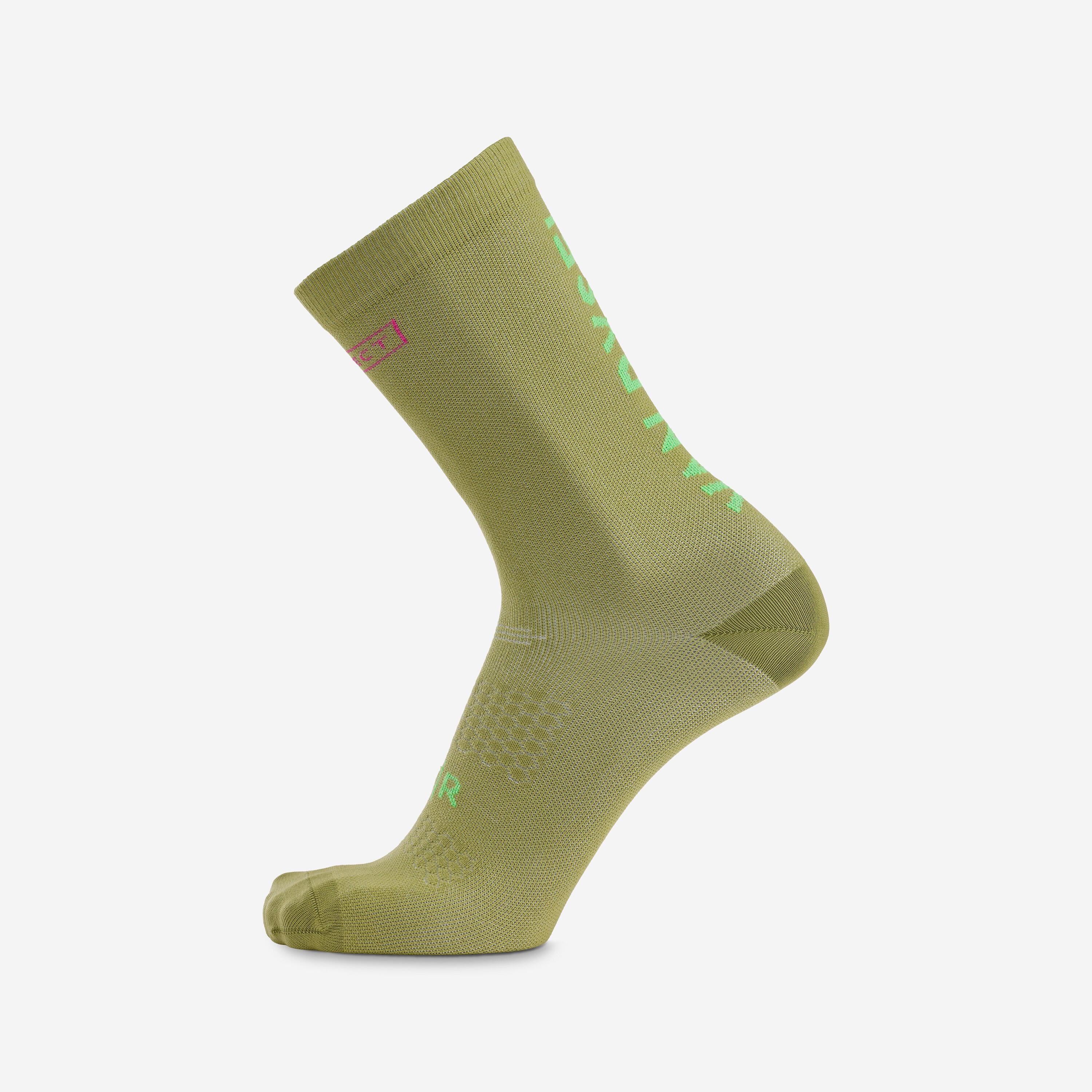 VAN RYSEL Rennrad Socken „EDR“ khaki