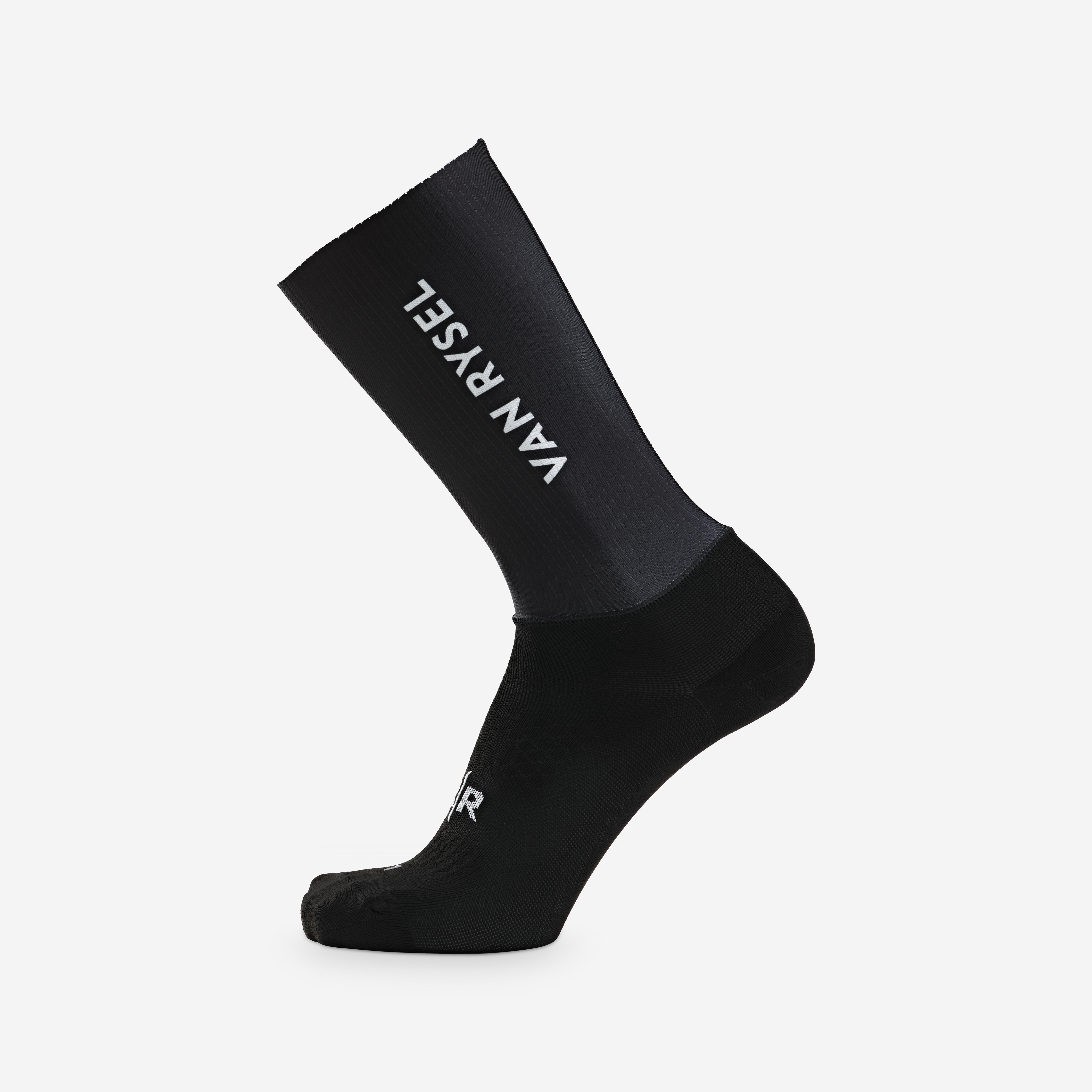 van rysel Road Cycling Socks RCR R - Black-picture-35