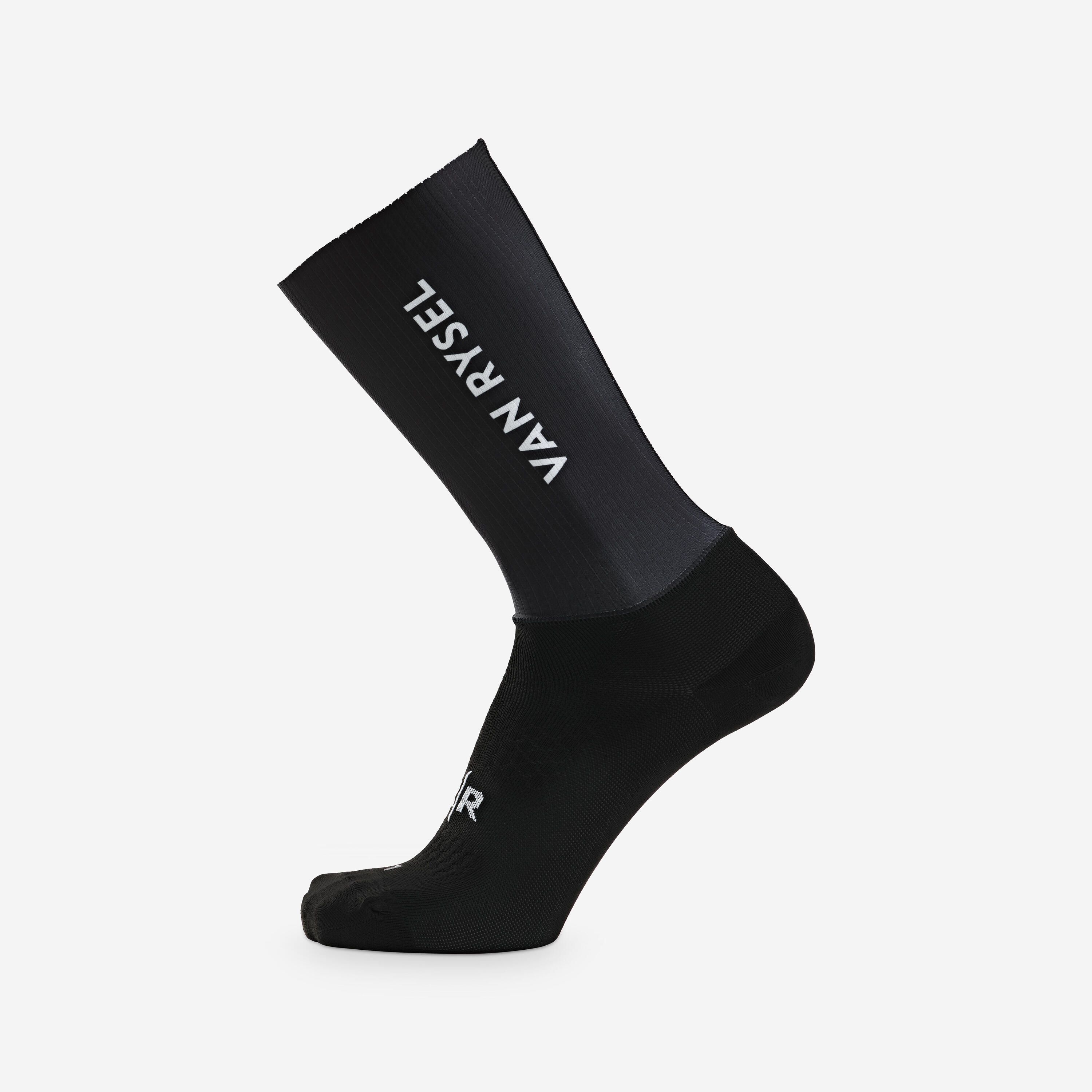 VAN RYSEL RCR R Road cycling socks - Black