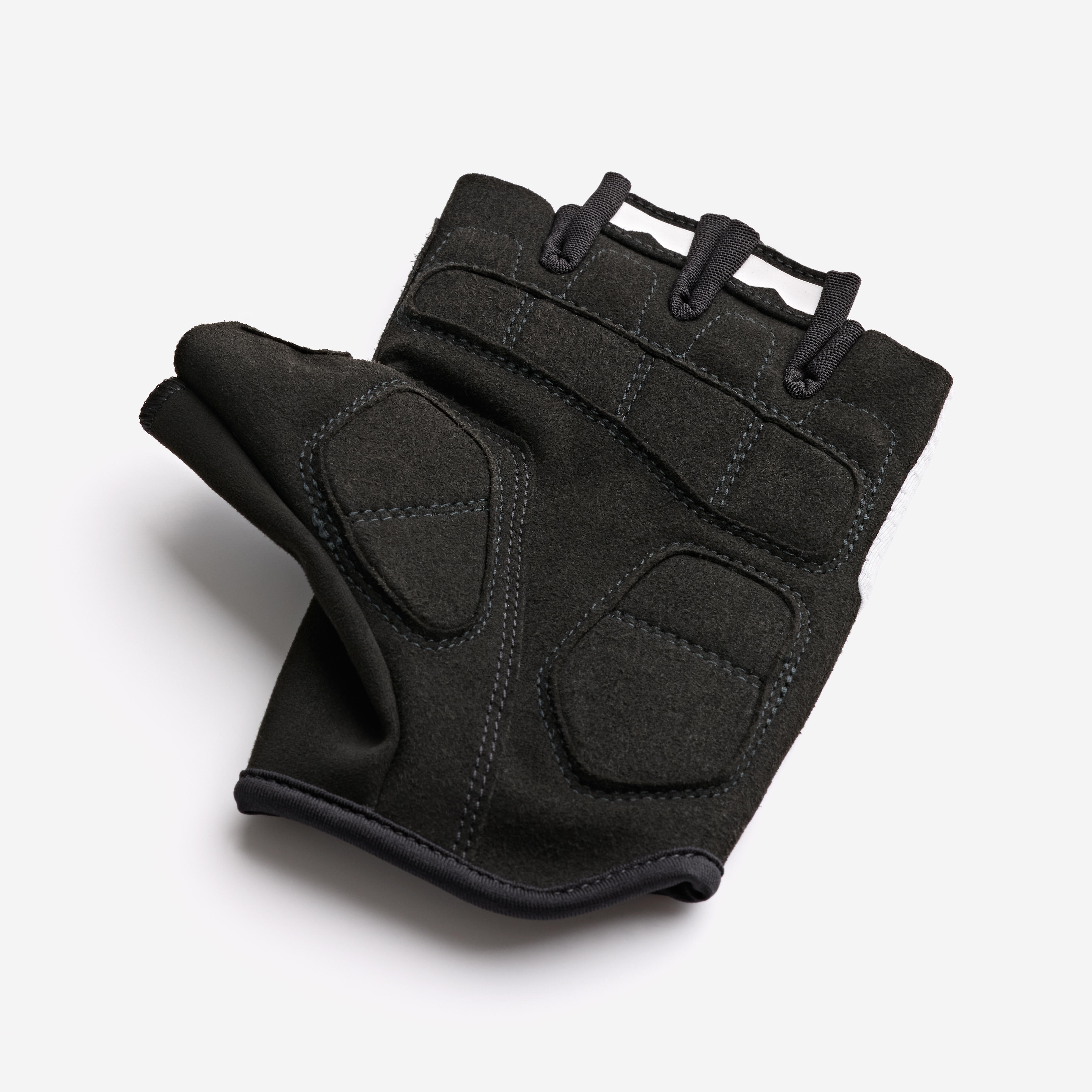 Breathable Anti-Slip Cycling Gloves - 900 White - VAN RYSEL