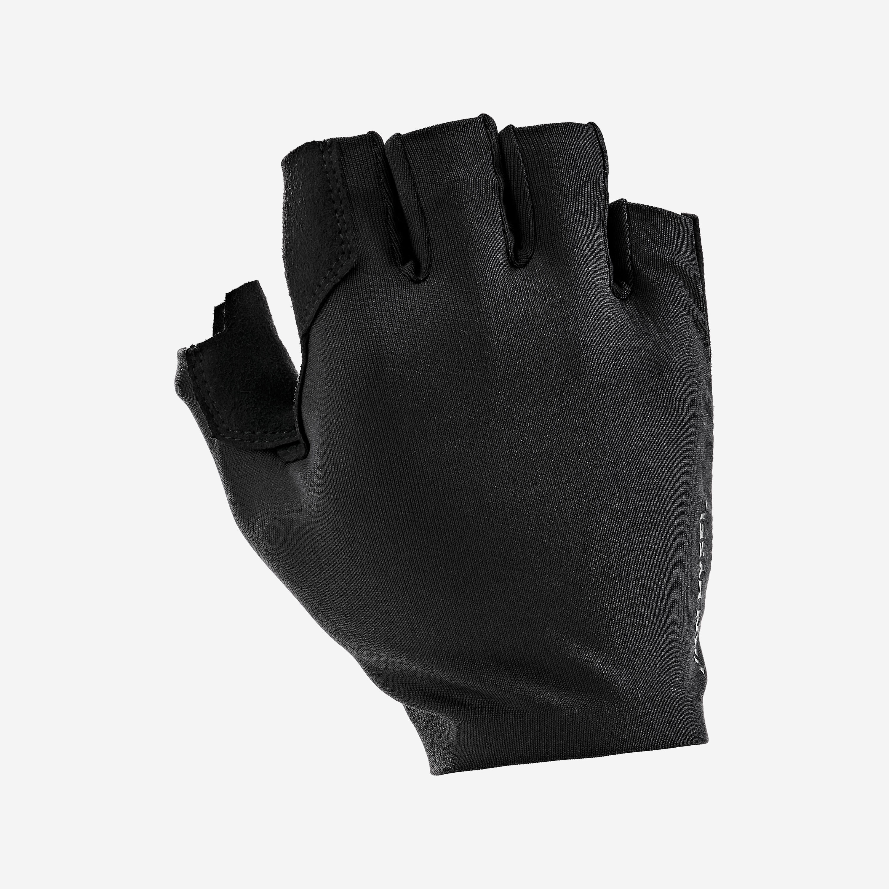 VAN RYSEL Road 100 Cycling Gloves - Black