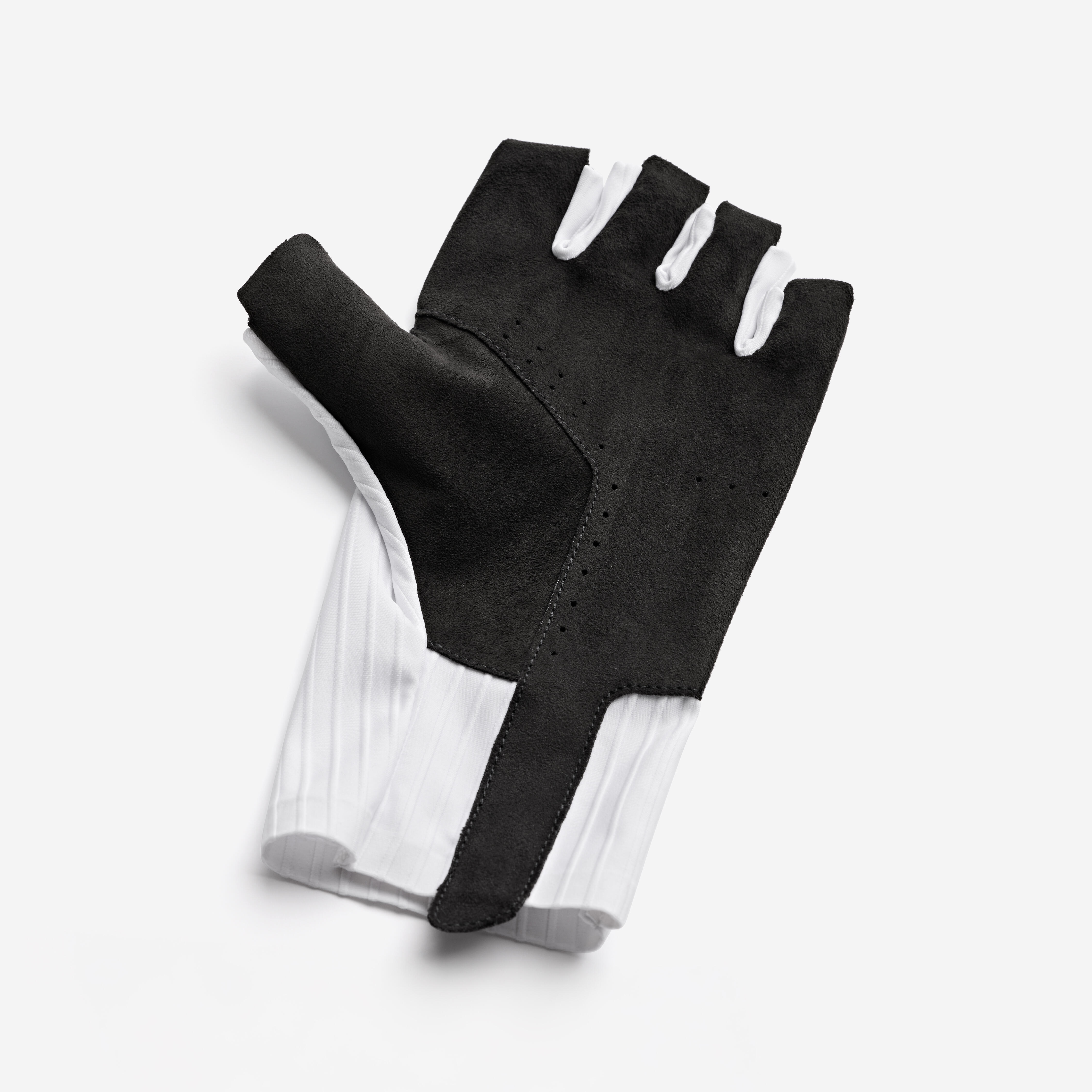 VAN RYSEL Cyklistické rukavice RCR-F biele XS · záber 6
