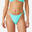 Slip de baie surf cu șnur Tie Side Cheeky Albastru deschis Damă