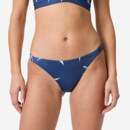 Bas de maillot surf Femme - Aly noir et blanc