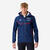 Veste de voile imperméable homme, 100 bleu marine blanc FFV
