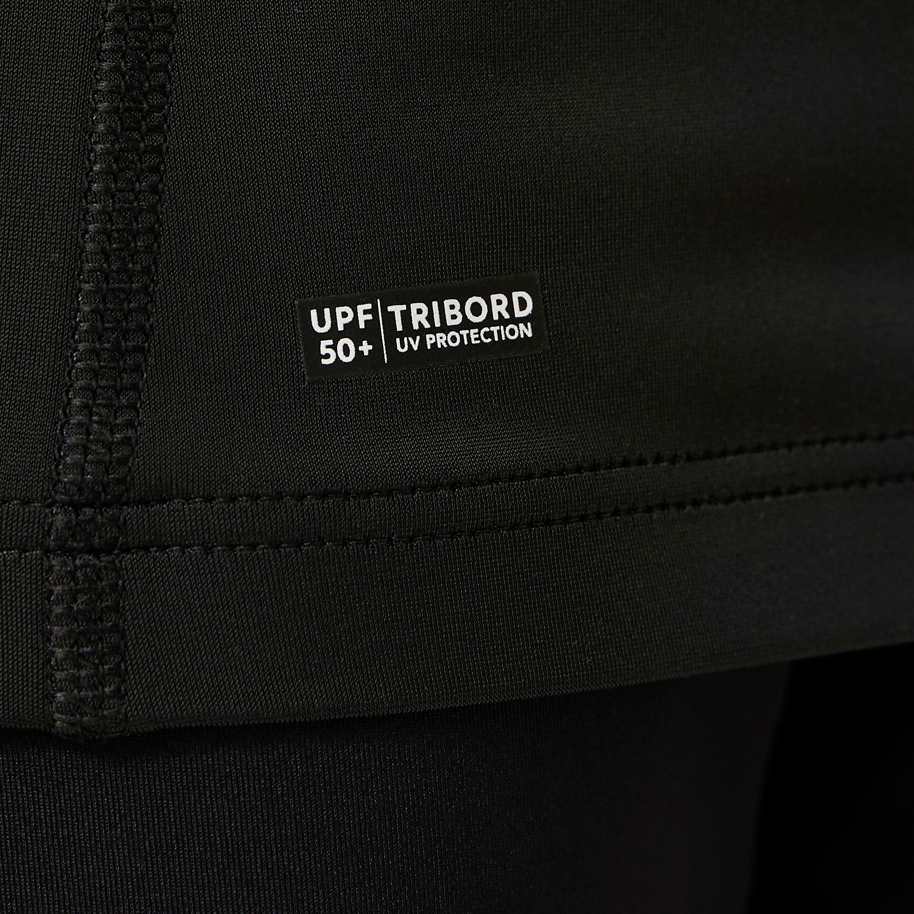 Langarm-UV-Shirt für Mädchen - 500 Shiso Schwarz 6/10