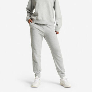 Pantalón Jogger Mujer Gris Algodón