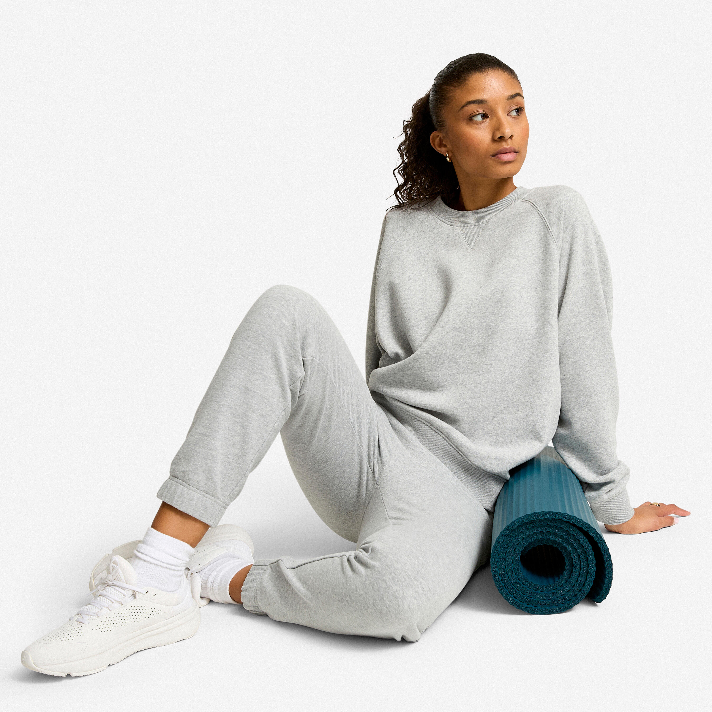 Pantalon de jogging en coton femme - DOMYOS